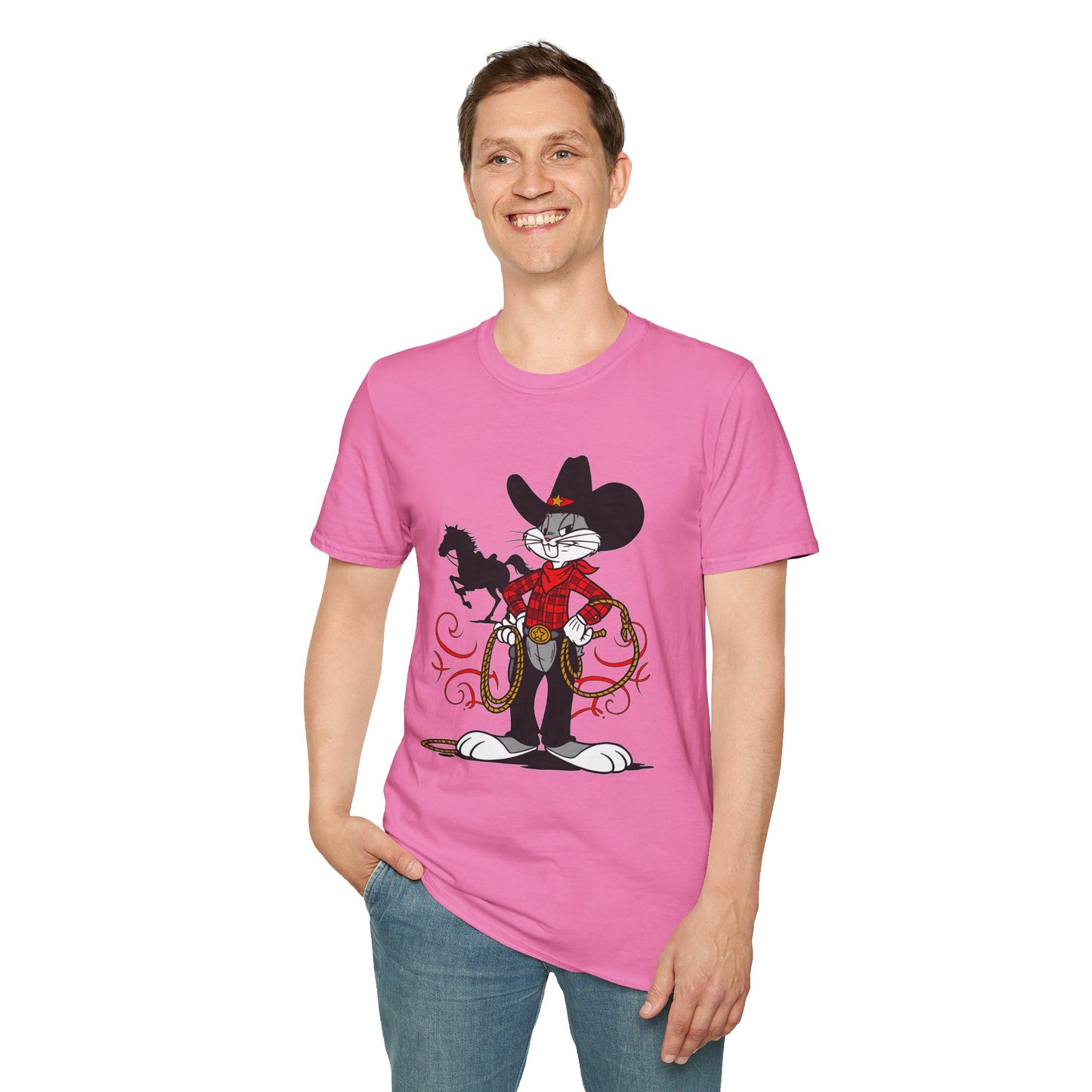 Bugs Bunny Shirt, Bugs Bunny T Shirt, Shirt with Bugs Bunny, T Shirt with Cartoon, Cartoon on T Shirt, Animation Shirt