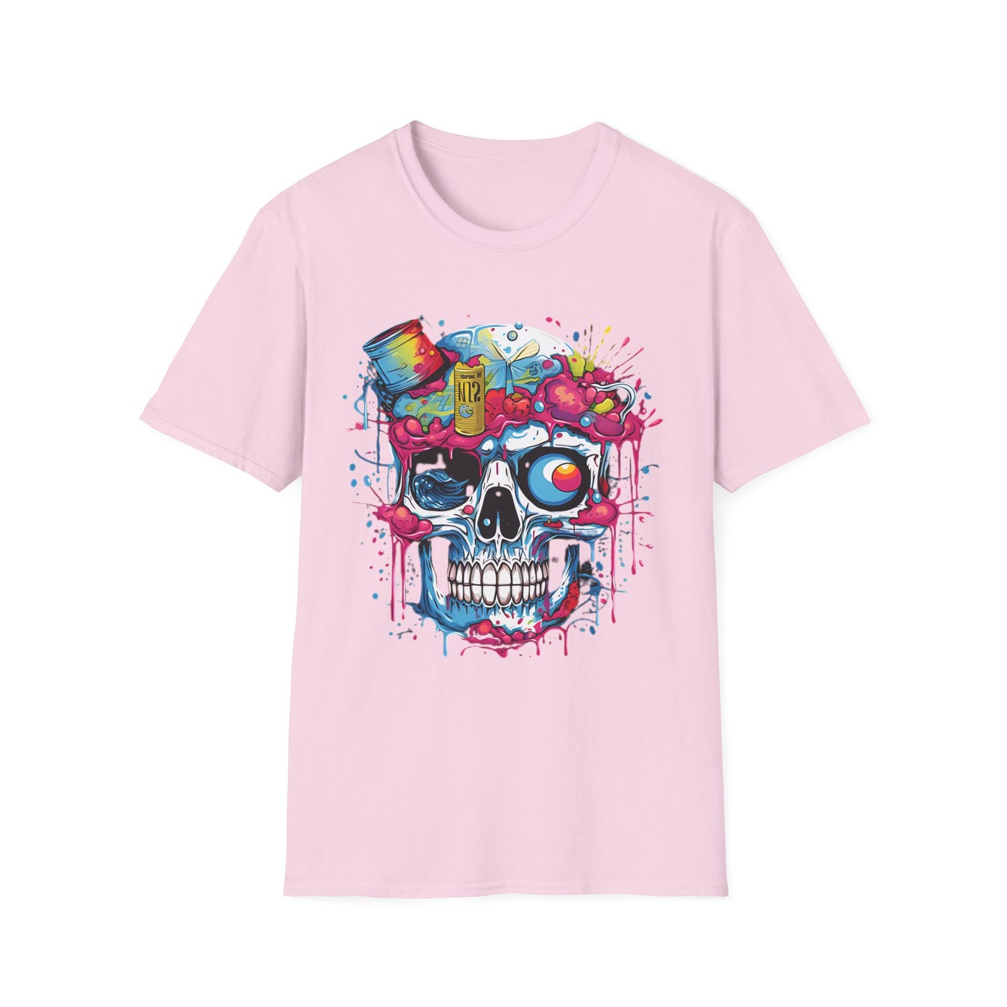 Skull Tee Shirt, Skeleton Shirt, Shirt with Skull, Shirt with Skeleton