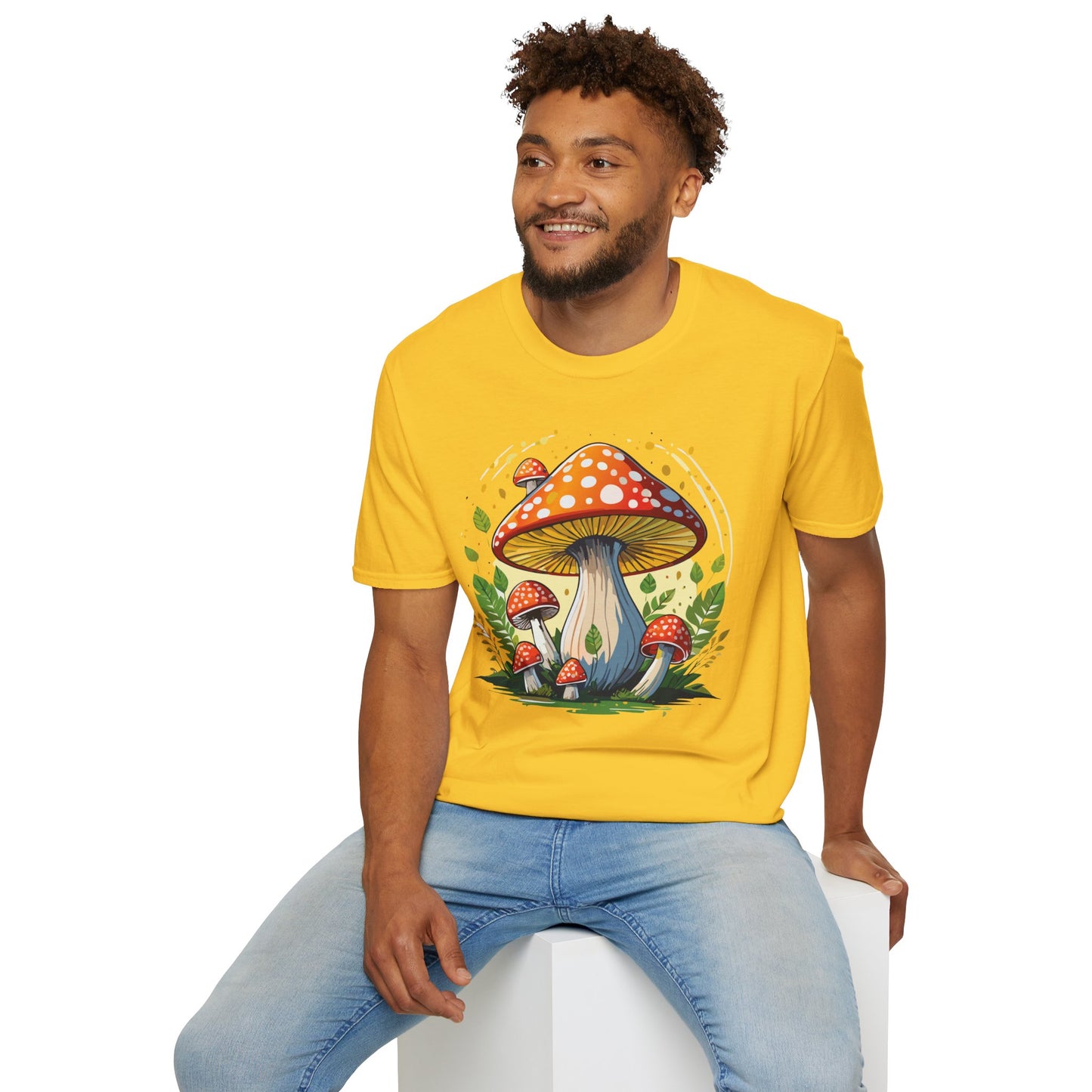 Mashroom Tee Shirt, Mashroom Shirt, Shirt with Funny Mashroom, Shirt with Fungus