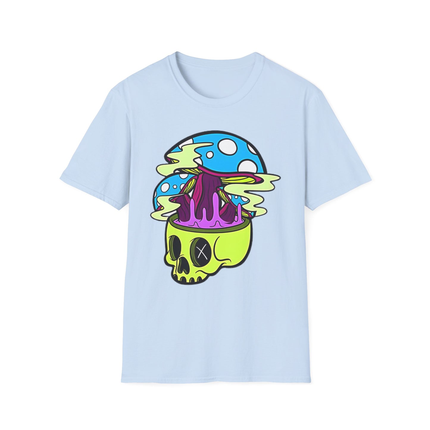 Skull Tee Shirt, Skeleton Shirt, Shirt with Skull, Shirt with Skeleton