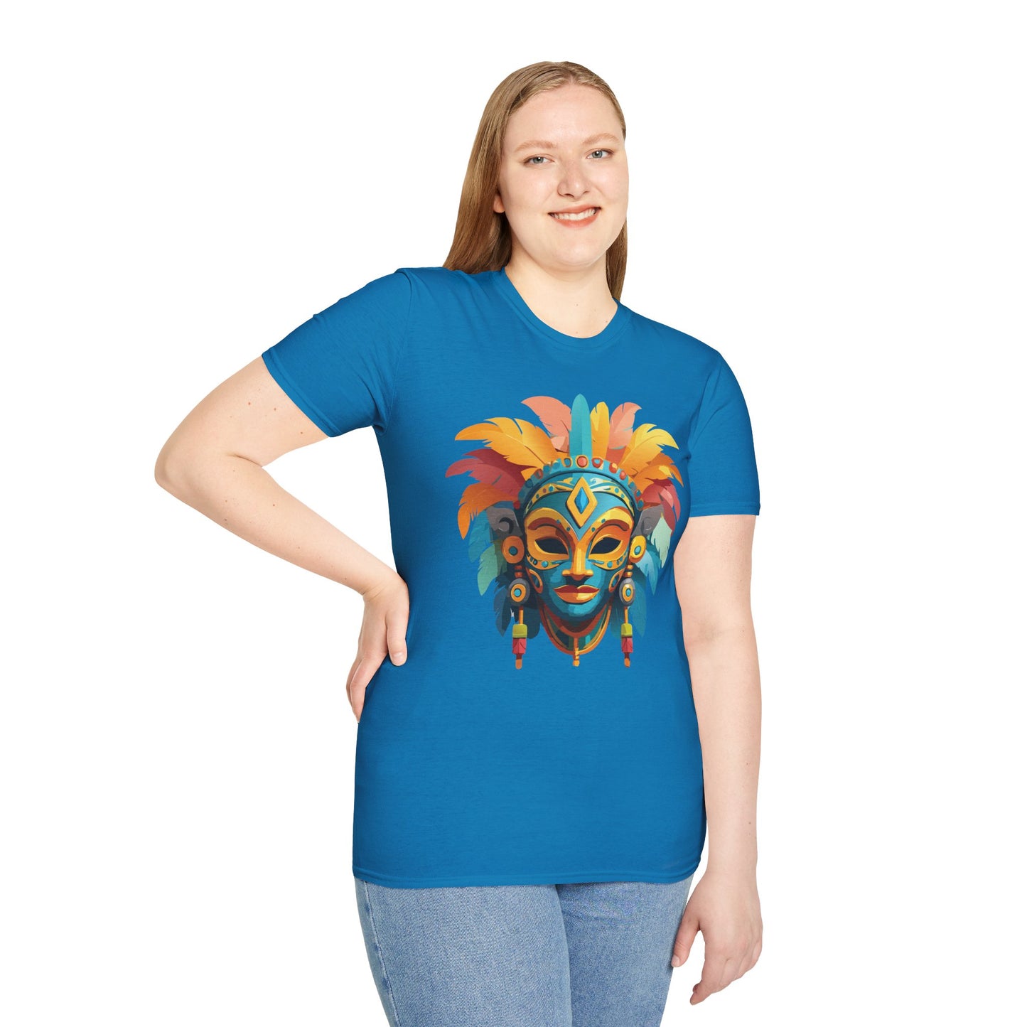 Mask Tee Shirt, Mask Shirt, Shirt with Mask, Masquerade Tees