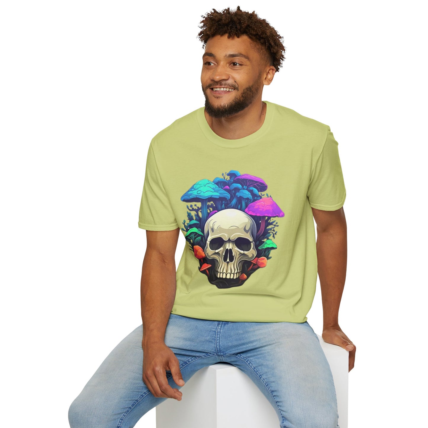 Skull Tee Shirt, Skeleton Shirt, Shirt with Skull, Shirt with Skeleton