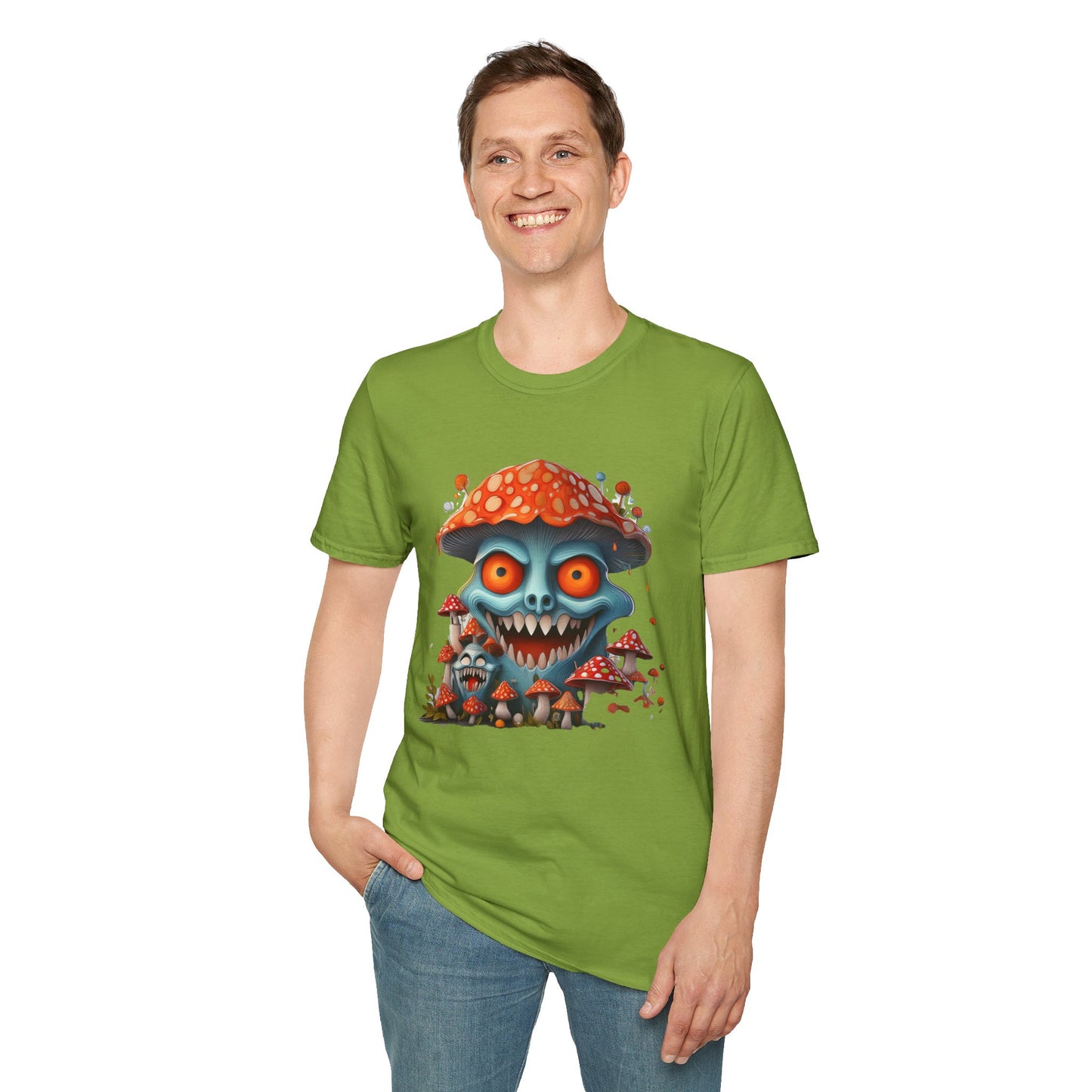 Mashroom Tee Shirt, Mashroom Shirt, Shirt with Funny Mashroom, Shirt with Fungus
