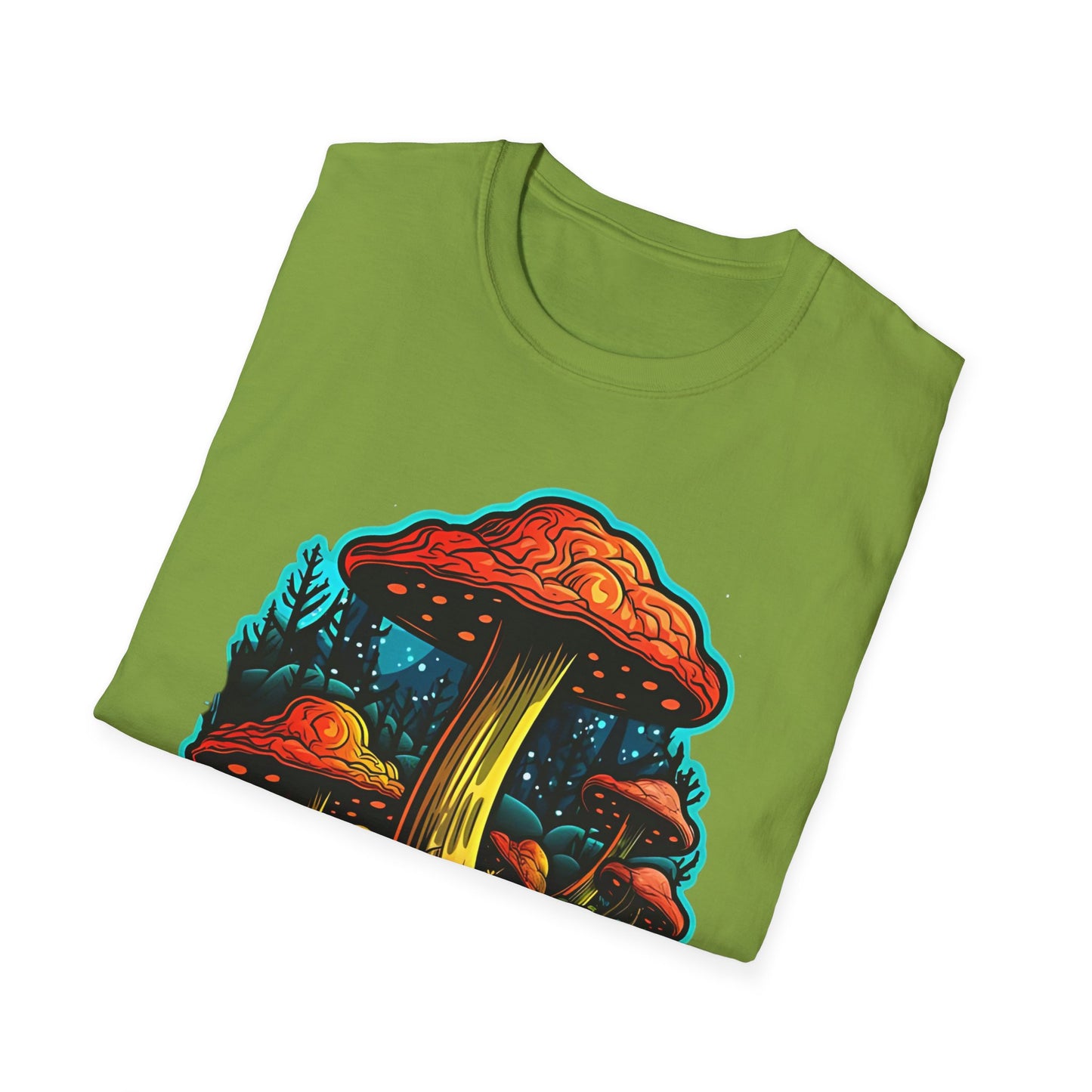 Mashroom Tee Shirt, Mashroom Shirt, Shirt with Funny Mashroom, Shirt with Fungus
