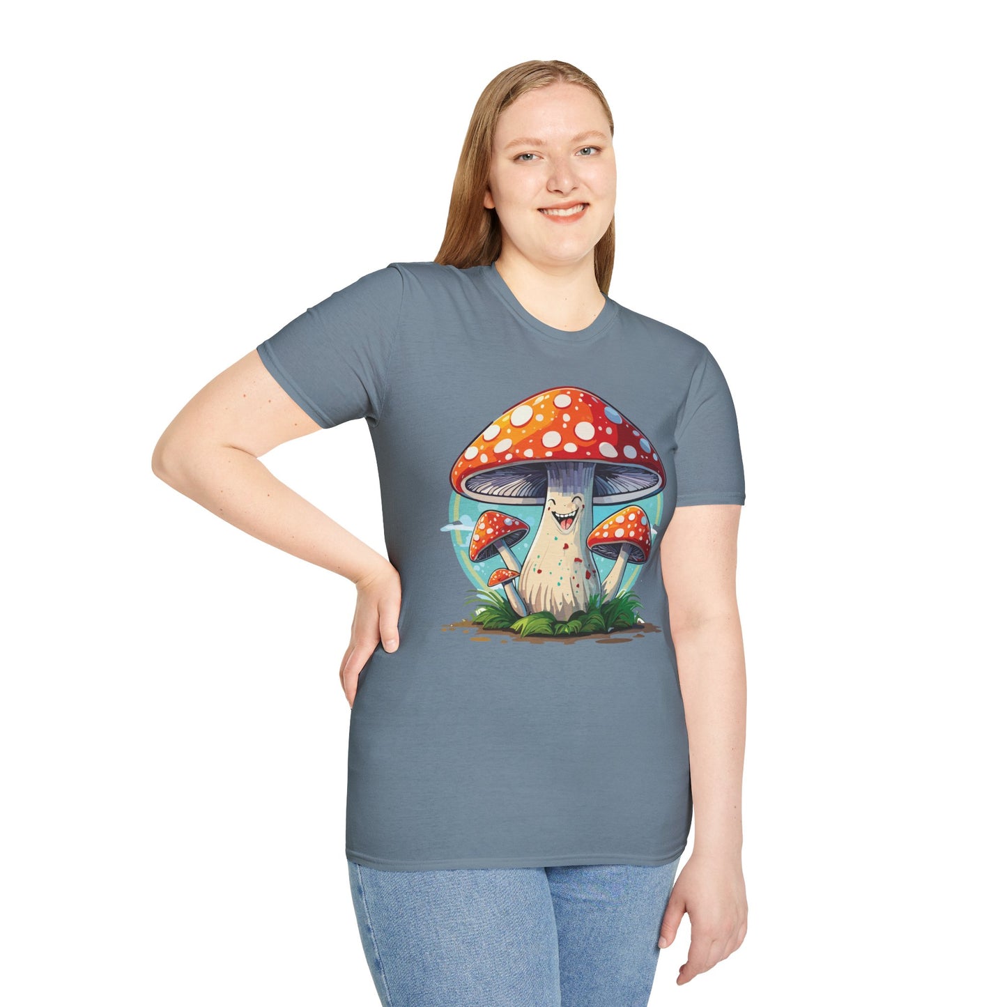 Mashroom Tee Shirt, Mashroom Shirt, Shirt with Funny Mashroom, Shirt with Fungus