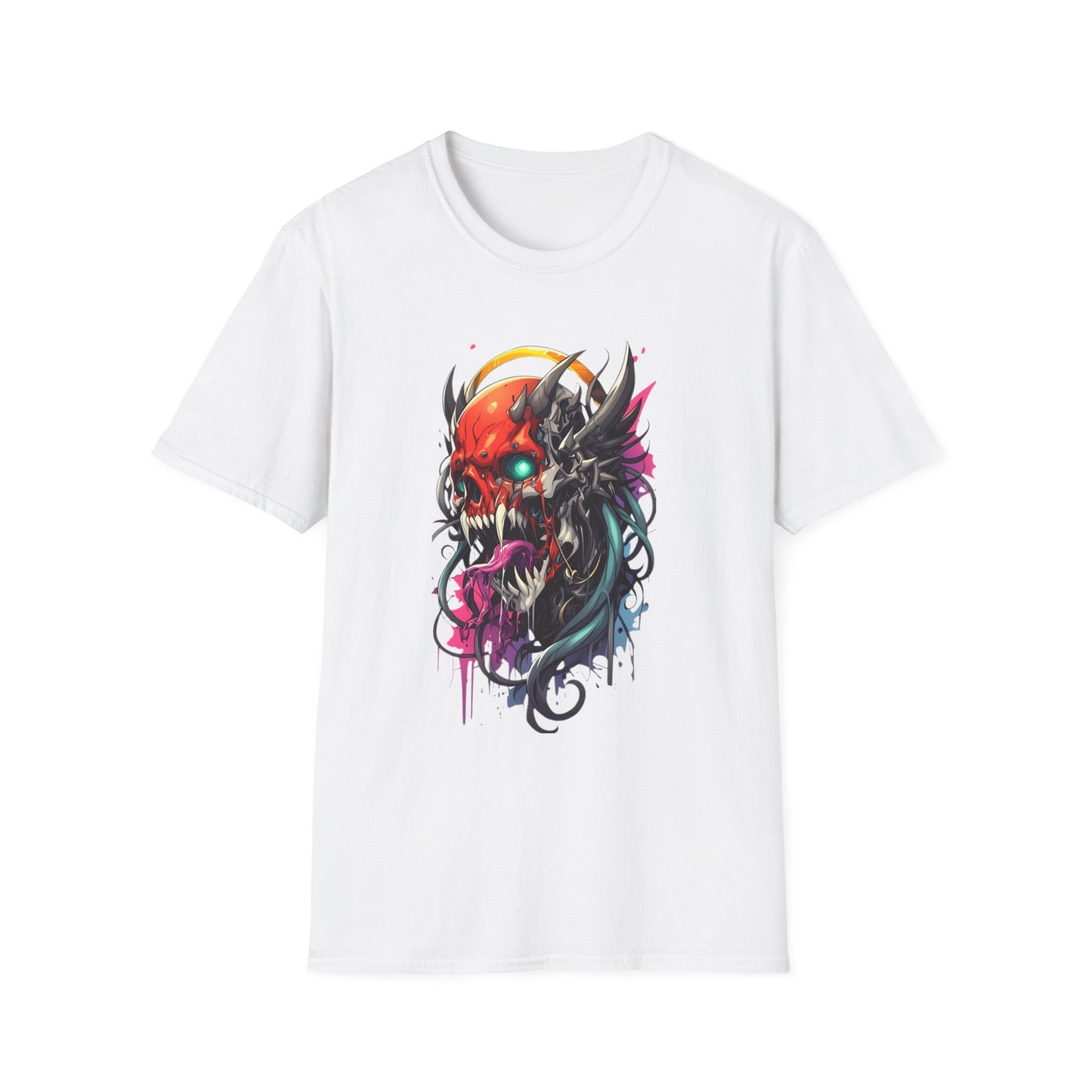 Skull Tee Shirt, Skeleton Shirt, Shirt with Skull, Shirt with Skeleton