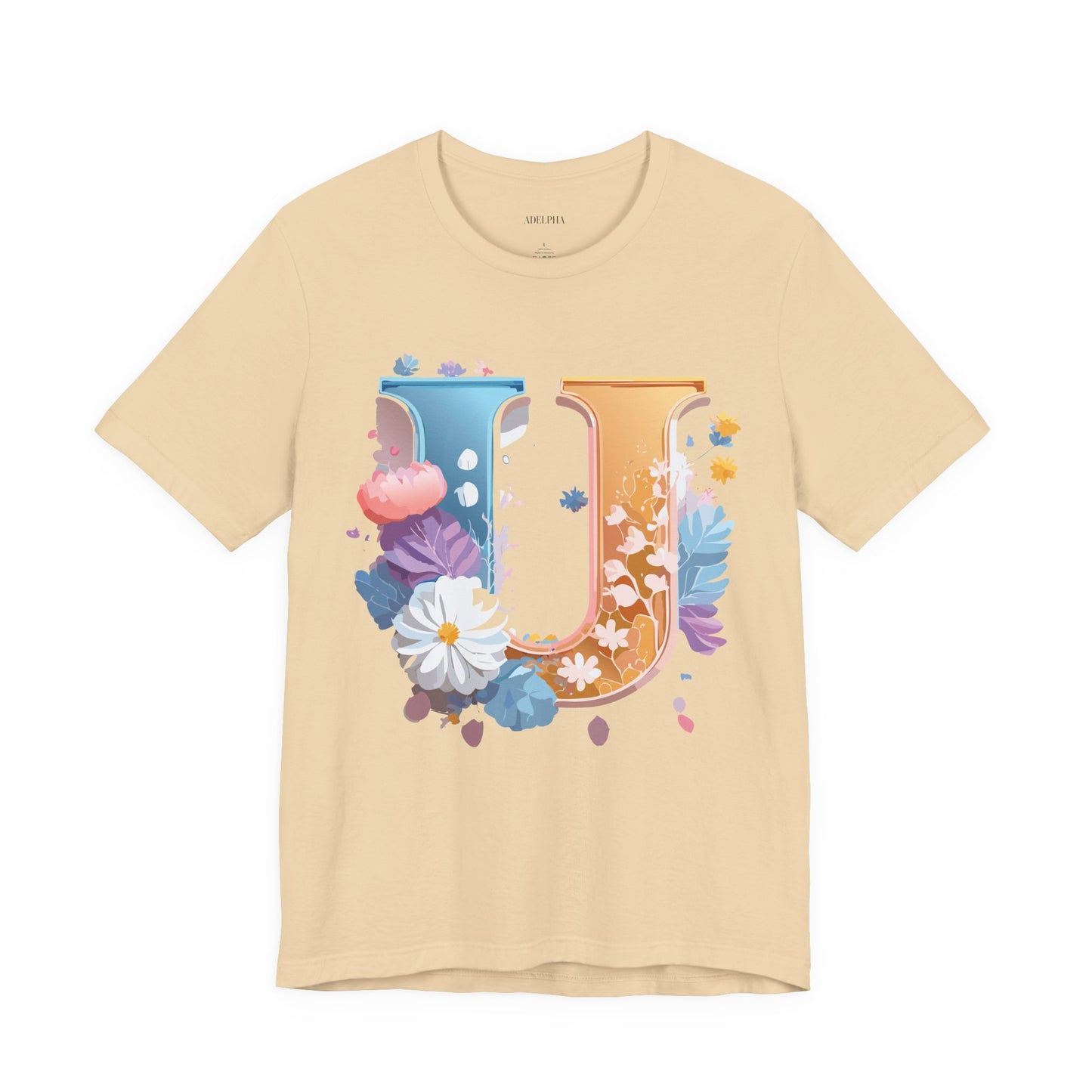 Letter Shirt, Letter U Shirt
