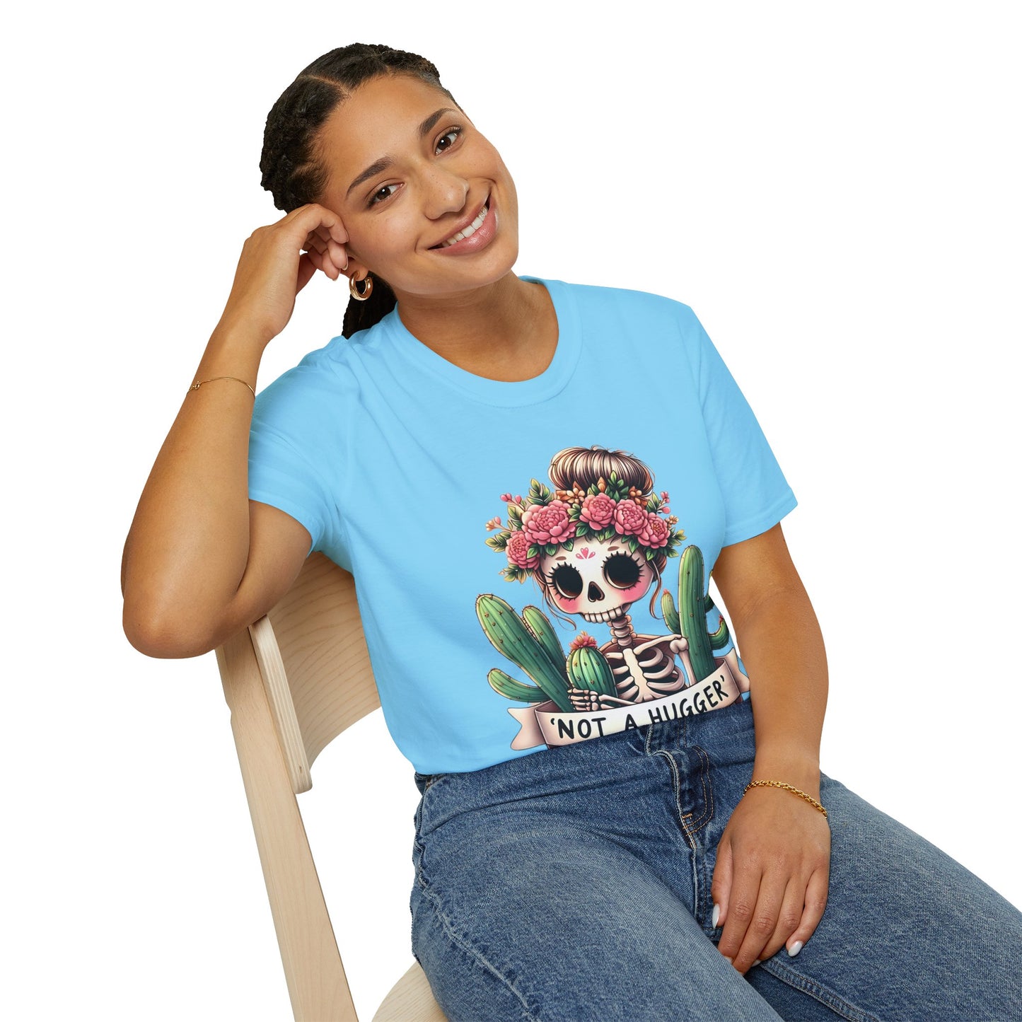 Skull Tee Shirt, Skeleton Shirt, Shirt with Skull, Shirt with Skeleton