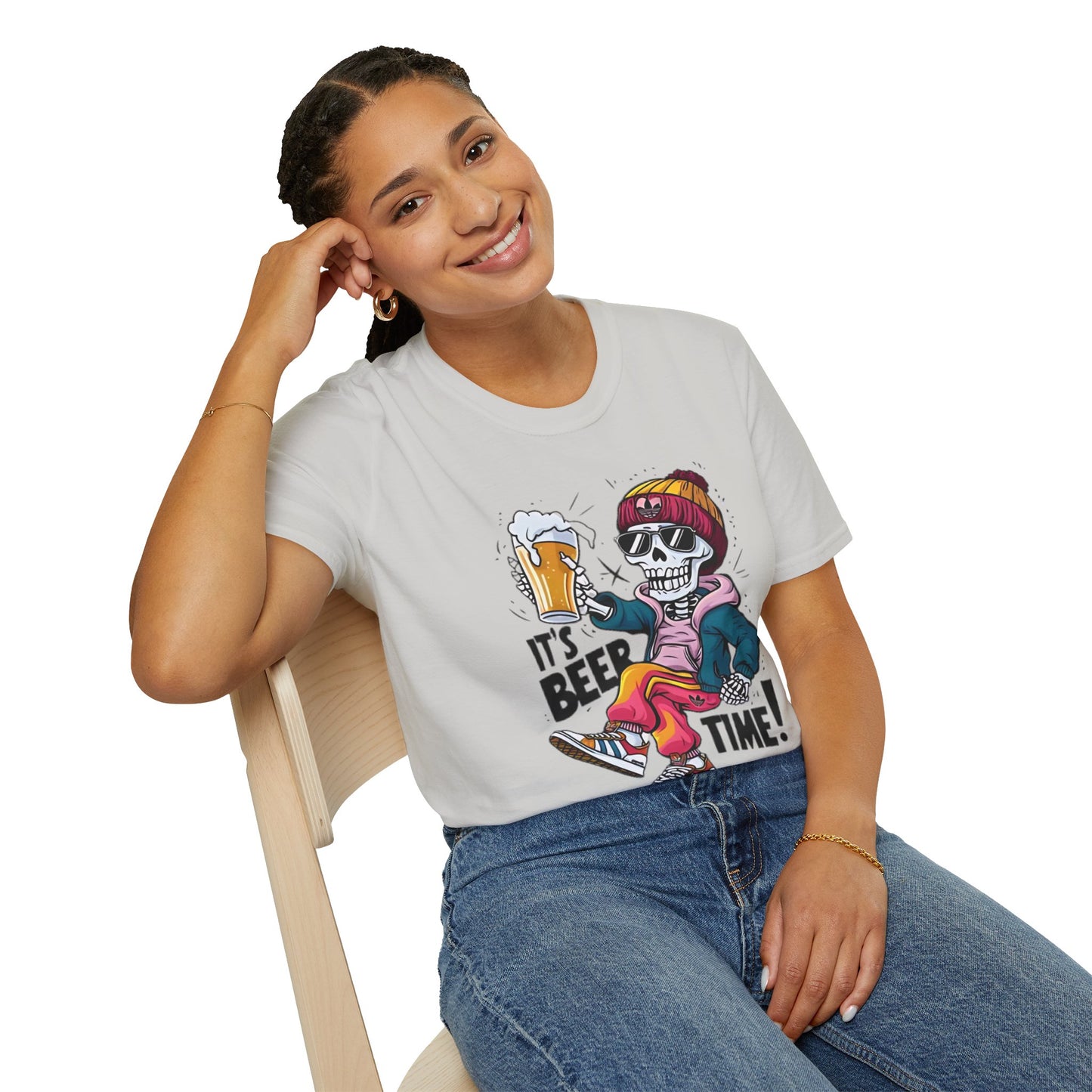 Skull Tee Shirt, Skeleton Shirt, Shirt with Skull, Shirt with Skeleton