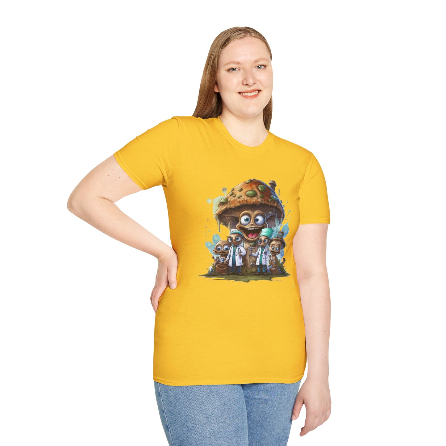 Mashroom Tee Shirt, Mashroom Shirt, Shirt with Funny Mashroom, Shirt with Fungus