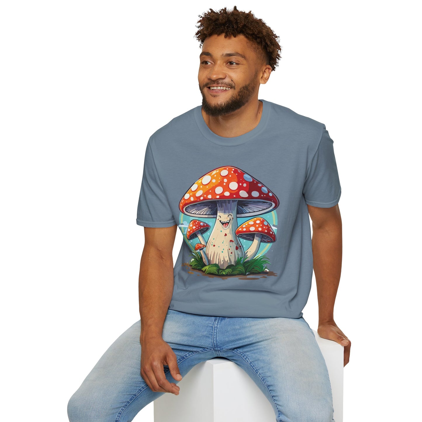 Mashroom Tee Shirt, Mashroom Shirt, Shirt with Funny Mashroom, Shirt with Fungus