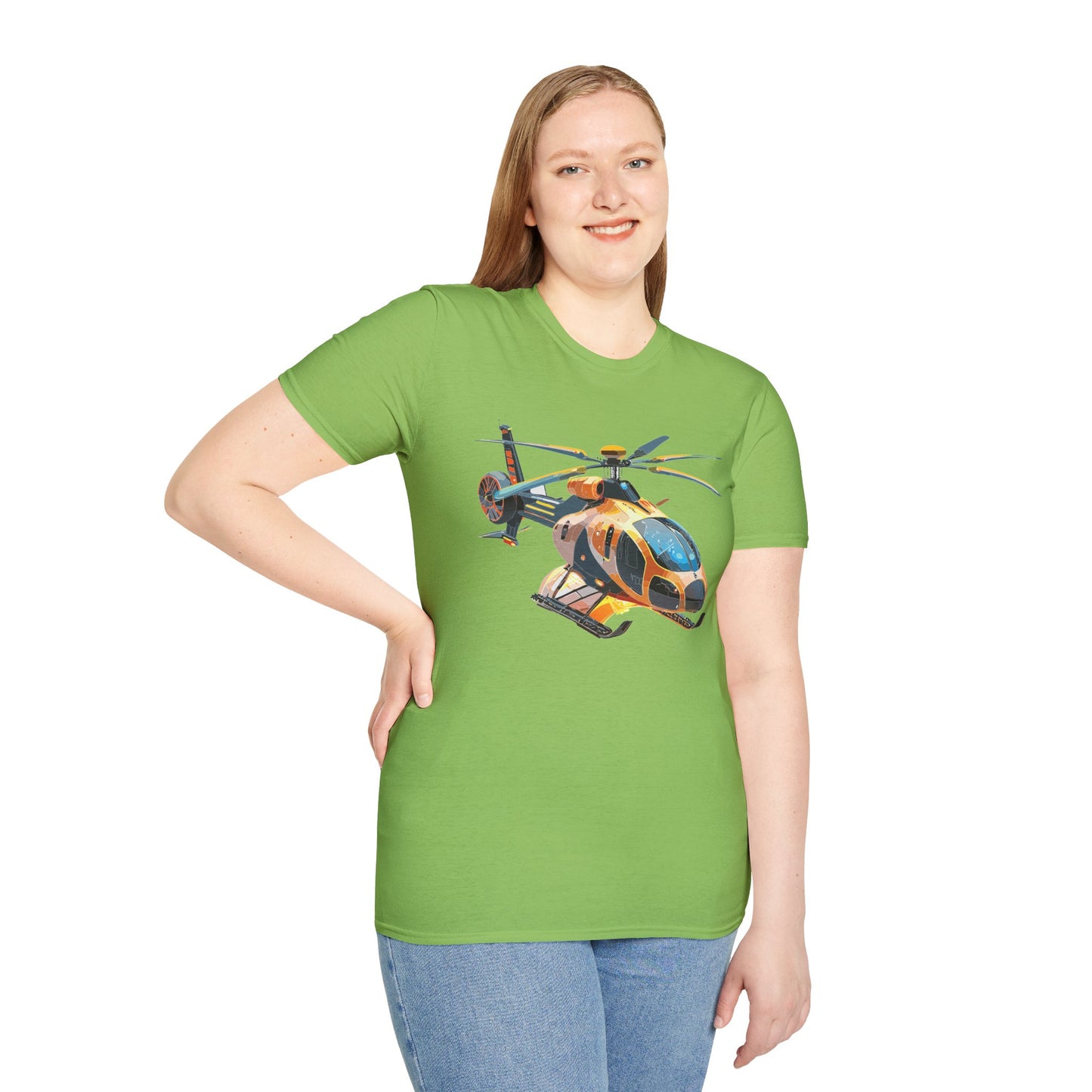 Chopper Shirt, Helicopter Shirt, Shirt with Helicopter, T Shirt with Chopper