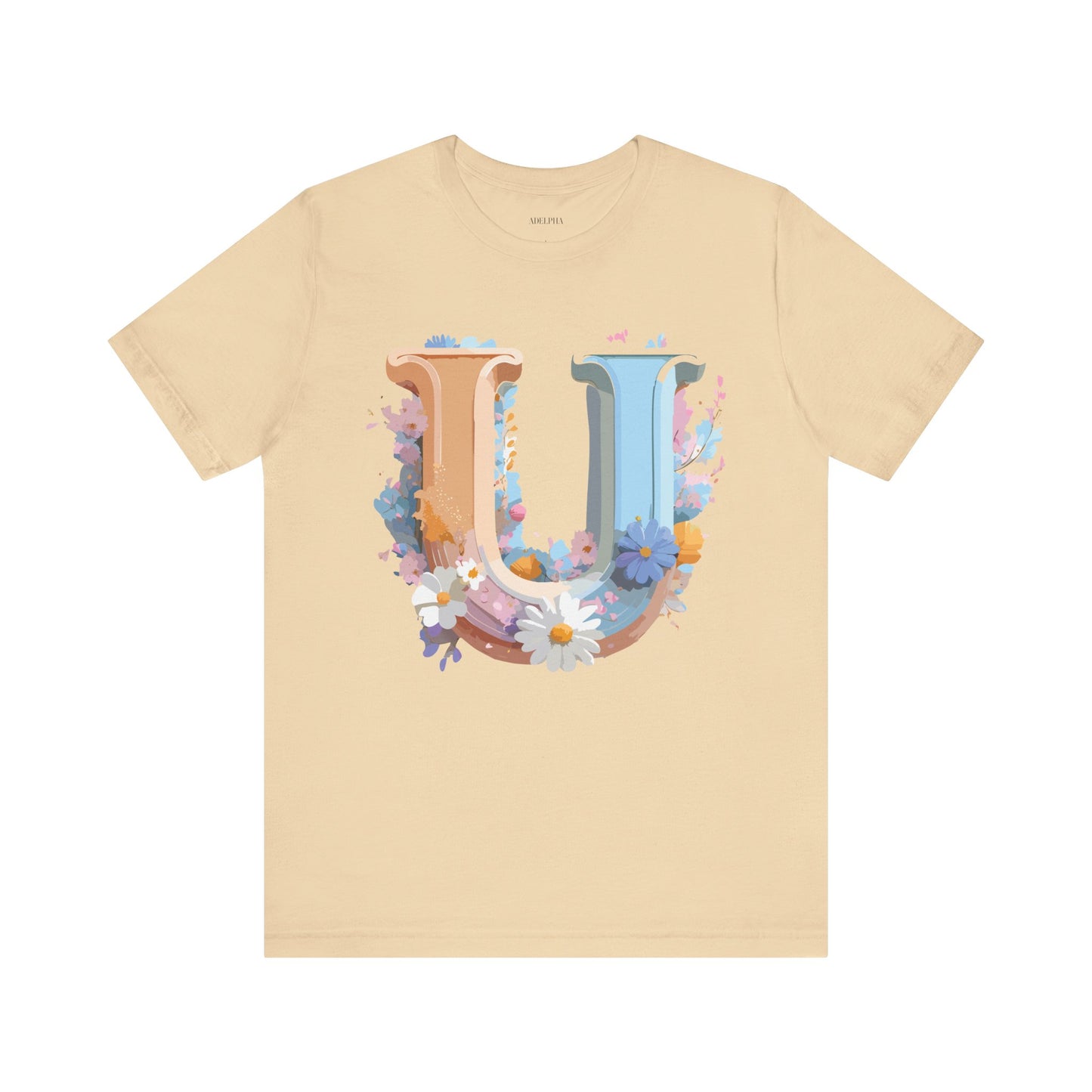 Letter Shirt, Letter U Shirt