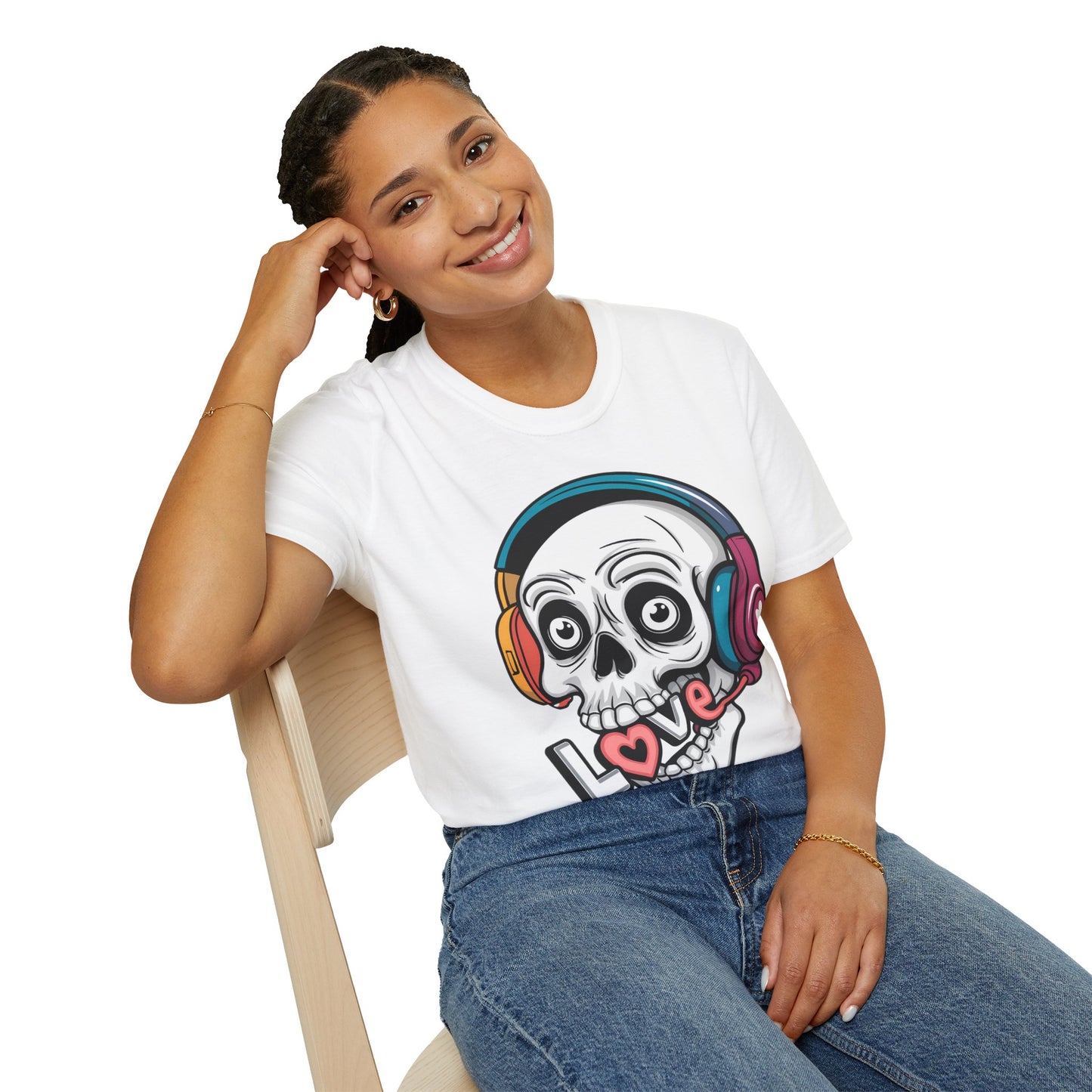 Skull Tee Shirt, Skeleton Shirt, Shirt with Skull, Shirt with Skeleton