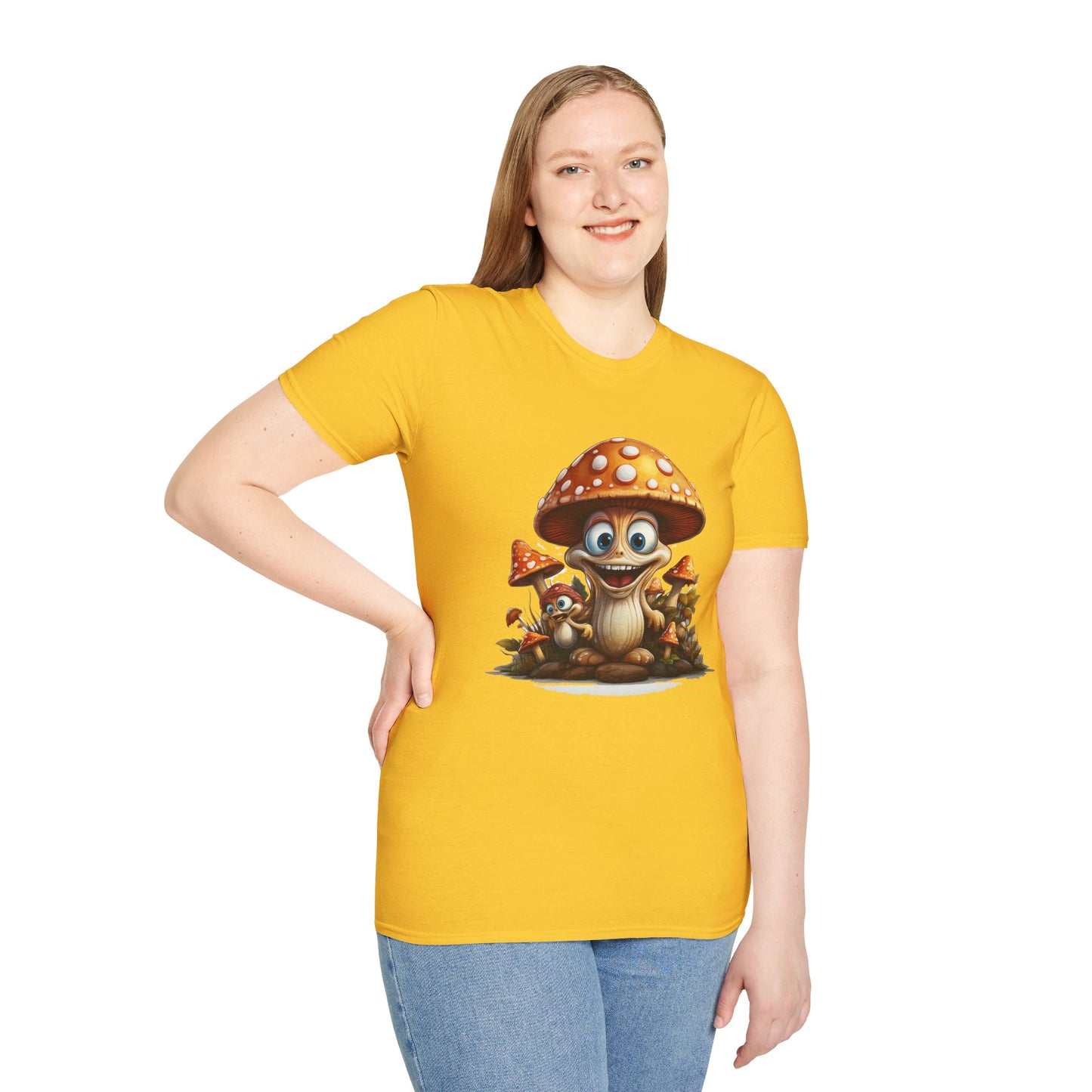 Mashroom Tee Shirt, Mashroom Shirt, Shirt with Funny Mashroom, Shirt with Fungus
