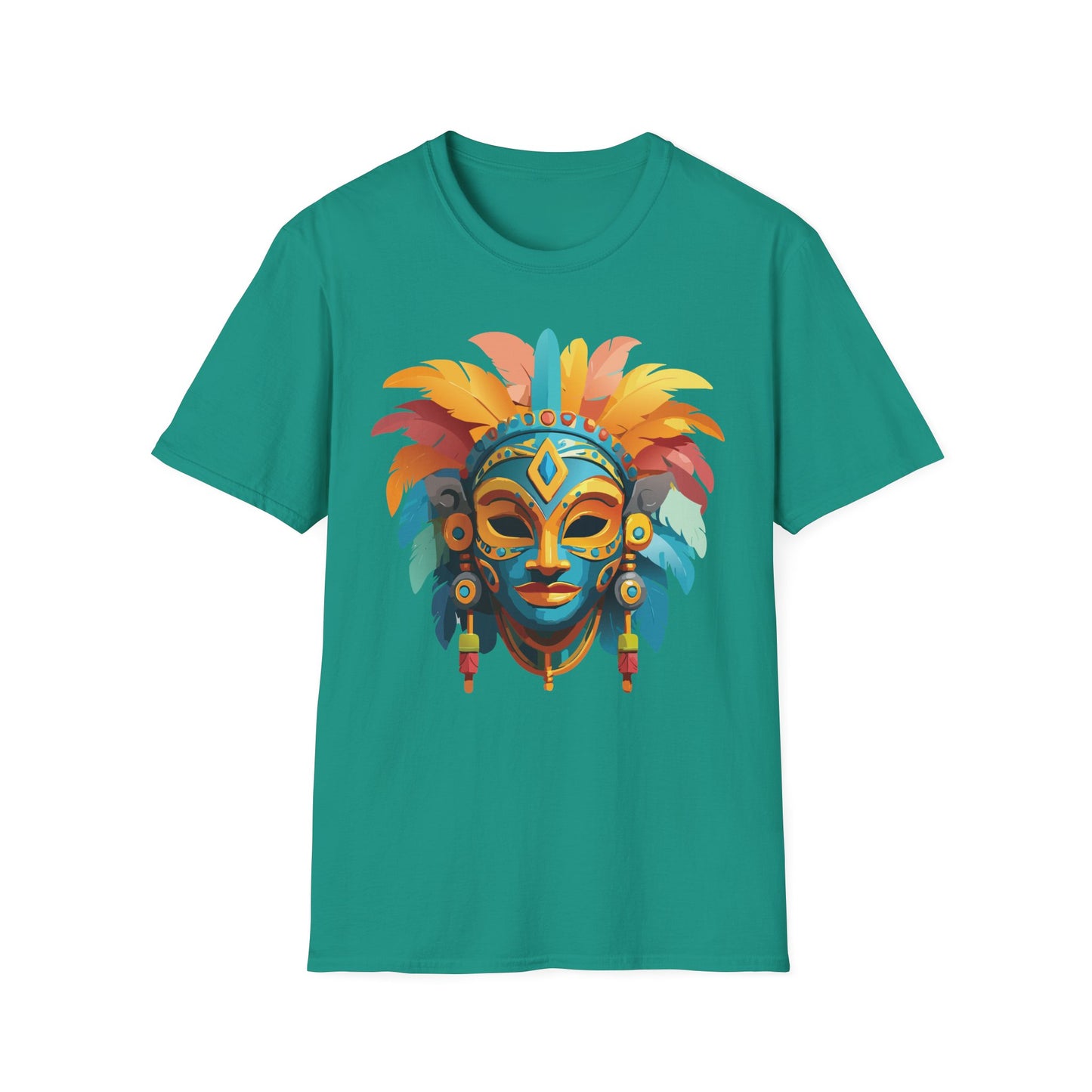 Mask Tee Shirt, Mask Shirt, Shirt with Mask, Masquerade Tees