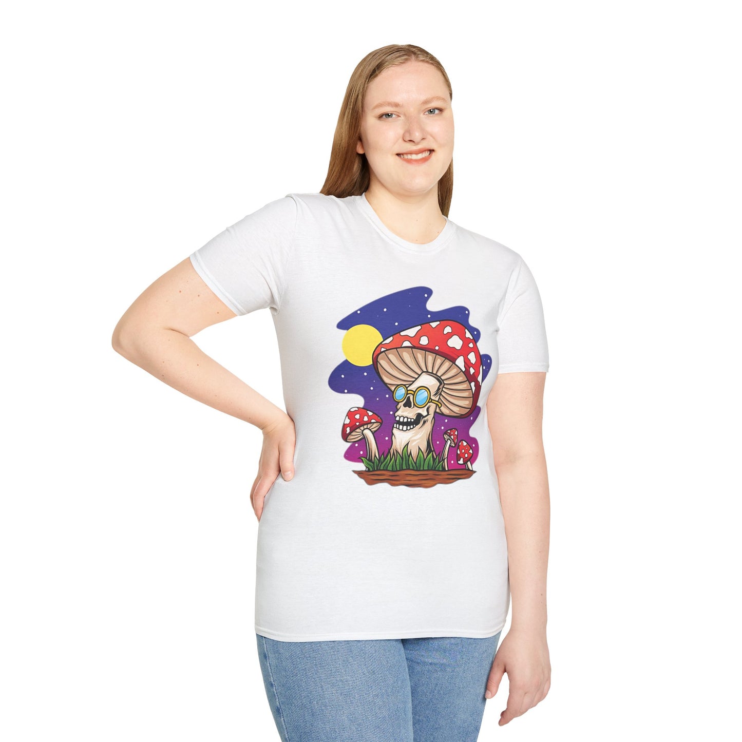 Mashroom Tee Shirt, Mashroom Shirt, Shirt with Funny Mashroom, Shirt with Fungus