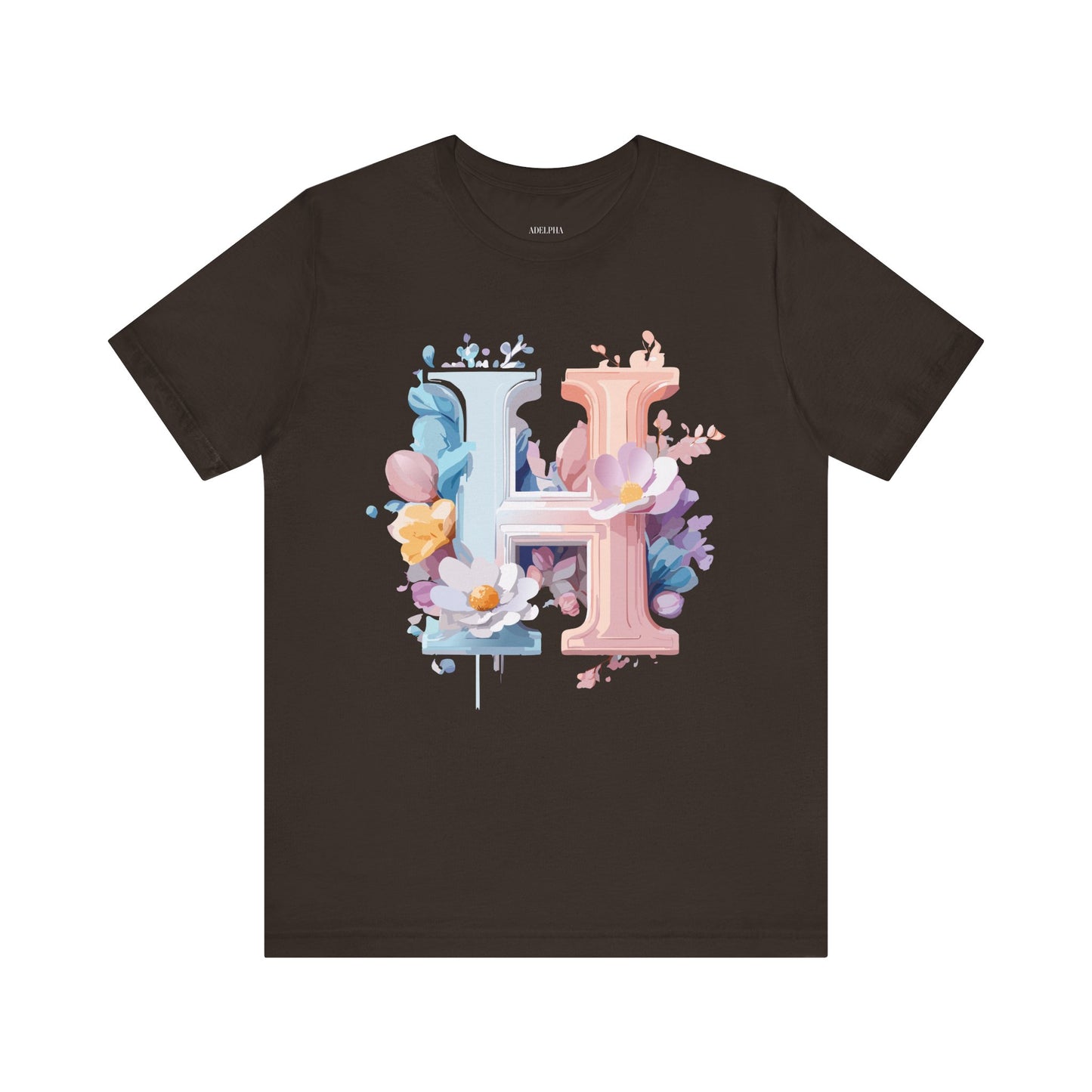 Letter Shirt, Letter H Shirt