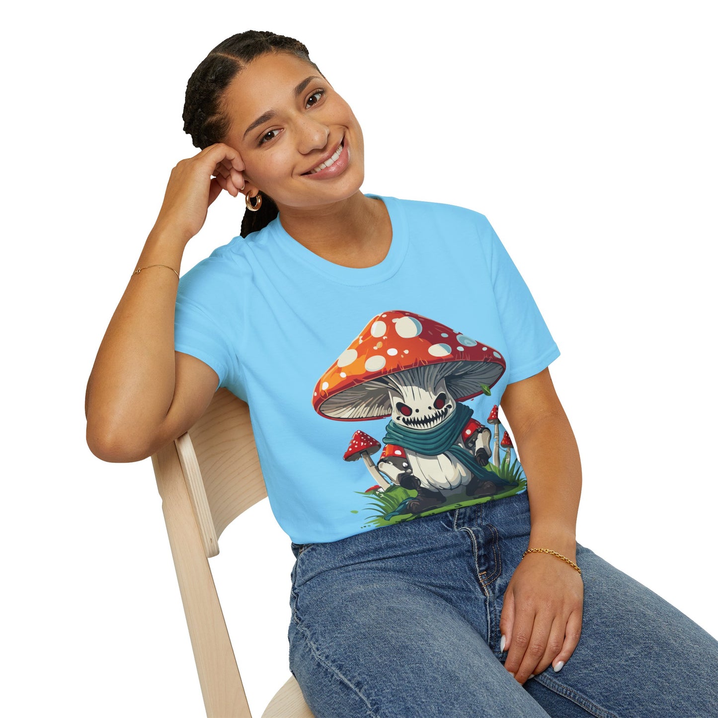 Mashroom Tee Shirt, Mashroom Shirt, Shirt with Funny Mashroom, Shirt with Fungus