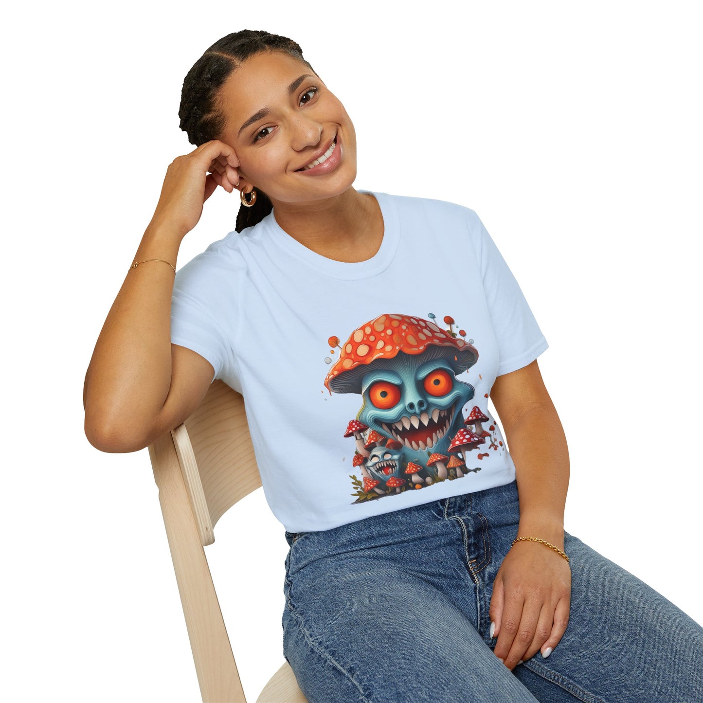 Mashroom Tee Shirt, Mashroom Shirt, Shirt with Funny Mashroom, Shirt with Fungus