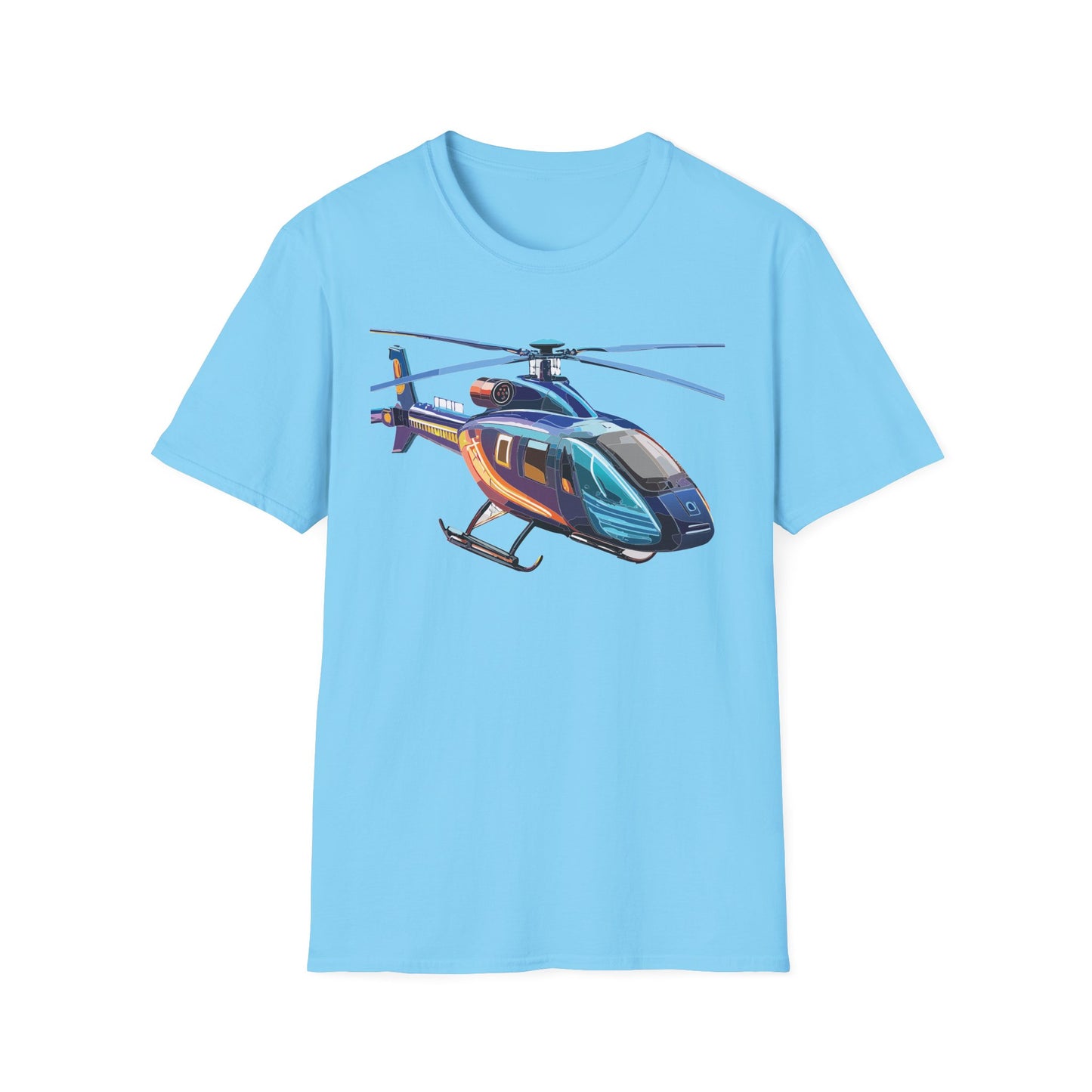 Chopper Shirt, Helicopter Shirt, Shirt with Helicopter, T Shirt with Chopper