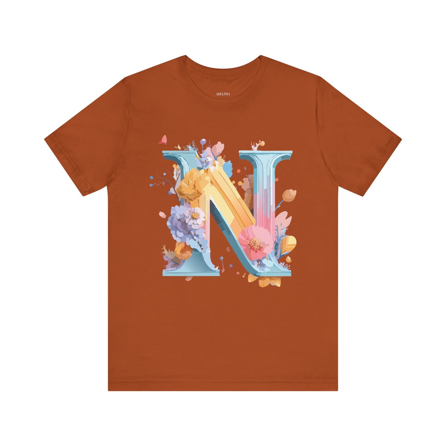 Letter Shirt, Letter N Shirt