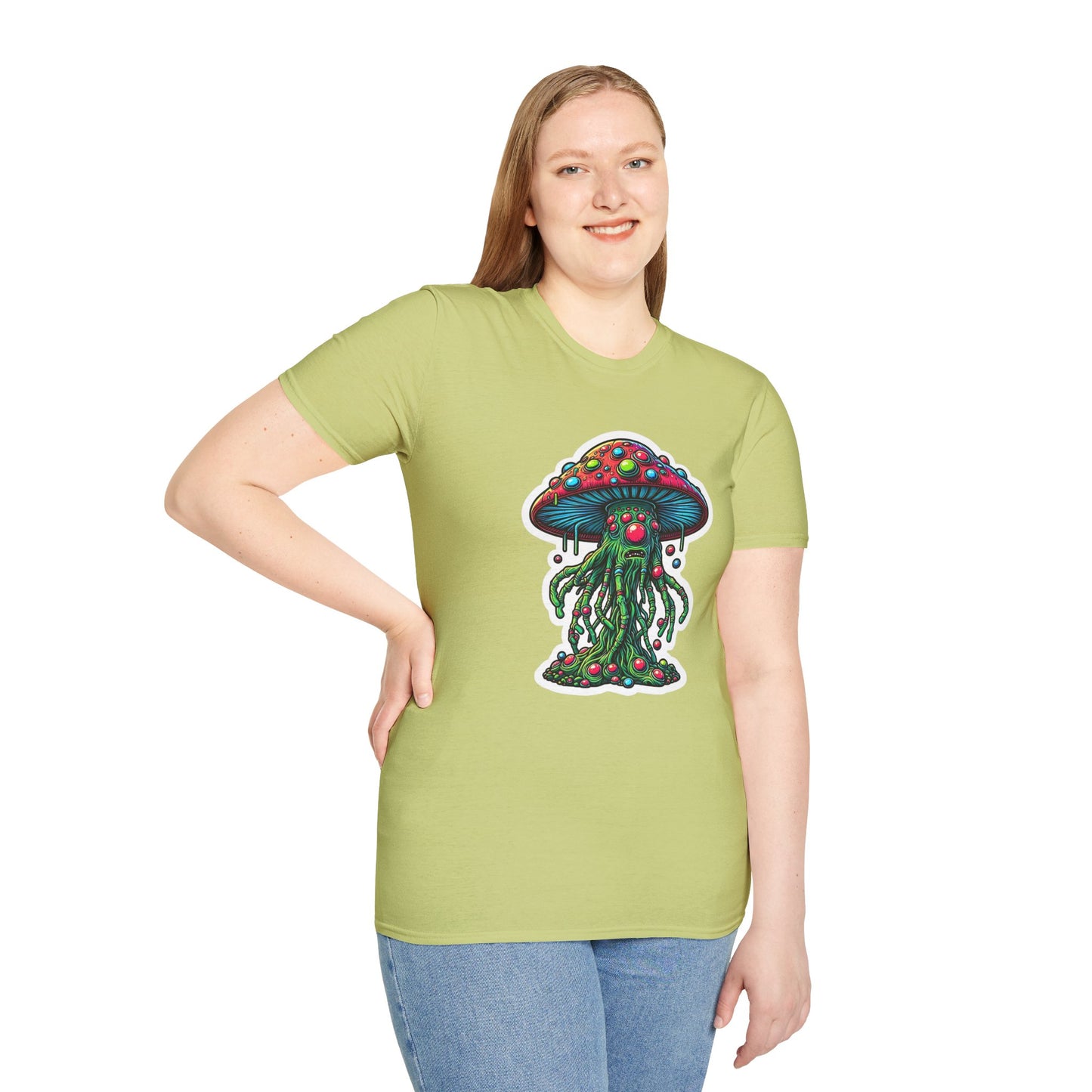 Mashroom Tee Shirt, Mashroom Shirt, Shirt with Funny Mashroom, Shirt with Fungus