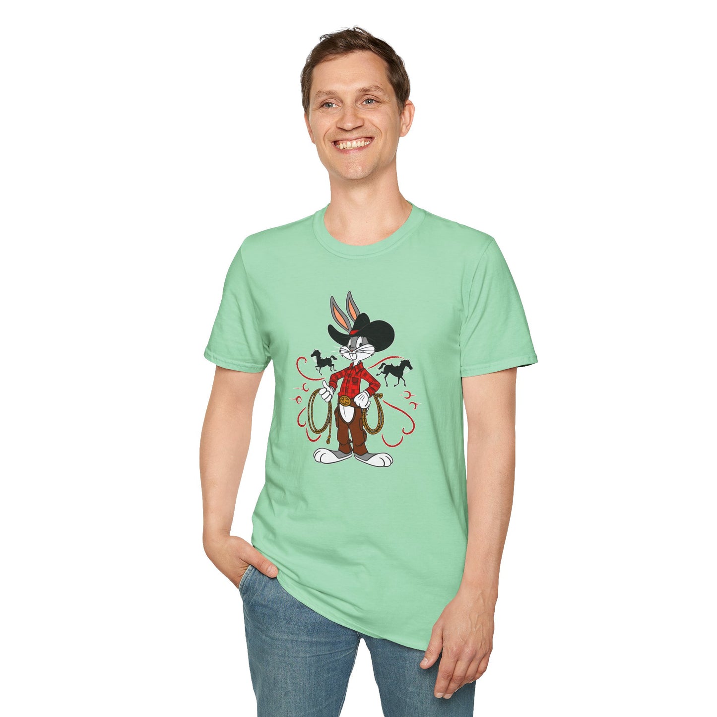 Bugs Bunny Shirt, Bugs Bunny T Shirt, Shirt with Bugs Bunny, T Shirt with Cartoon, Cartoon on T Shirt, Animation Shirt