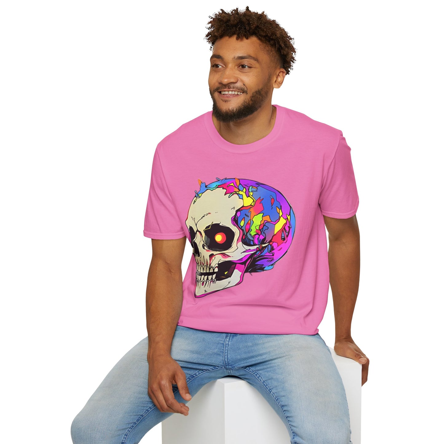 Skull Tee Shirt, Skeleton Shirt, Shirt with Skull, Shirt with Skeleton