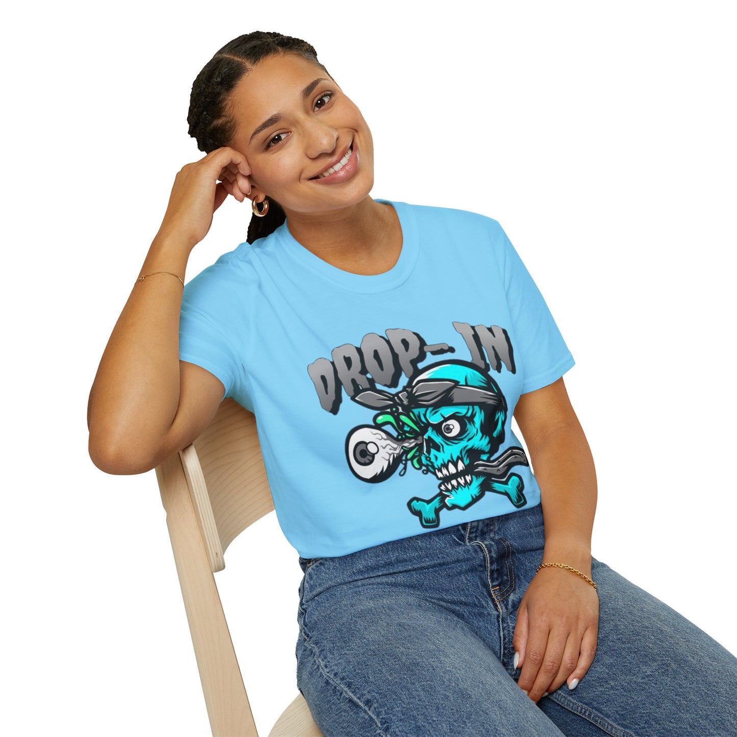 Skull Tee Shirt, Skeleton Shirt, Shirt with Skull, Shirt with Skeleton