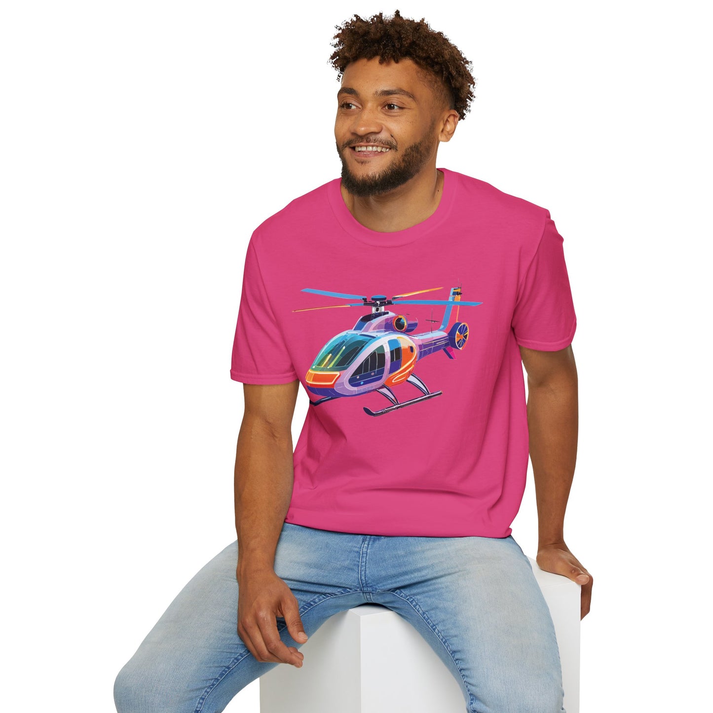 Chopper Shirt, Helicopter Shirt, Shirt with Helicopter, T Shirt with Chopper