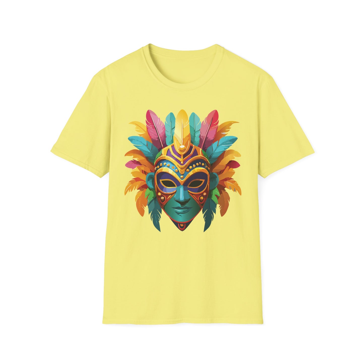 Mask Tee Shirt, Mask Shirt, Shirt with Mask, Masquerade Tees