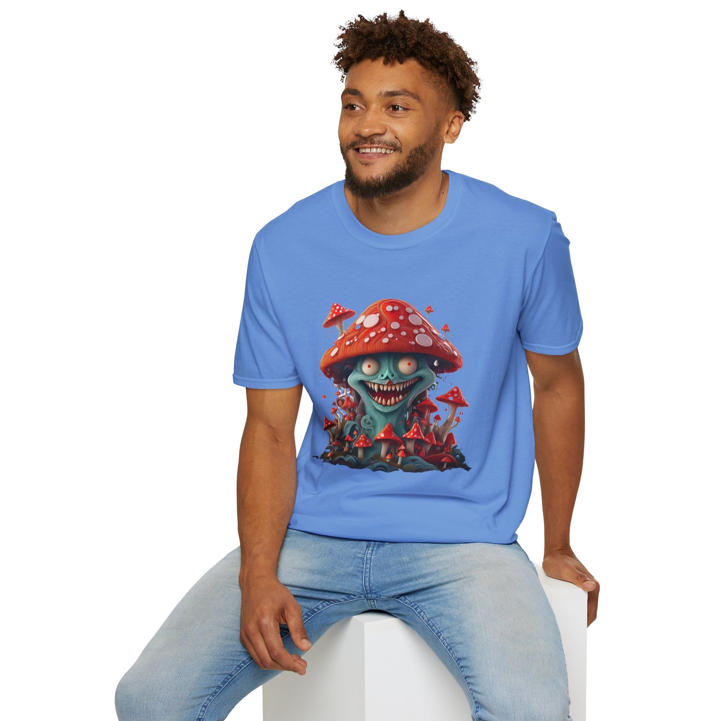 Mashroom Tee Shirt, Mashroom Shirt, Shirt with Funny Mashroom, Shirt with Fungus