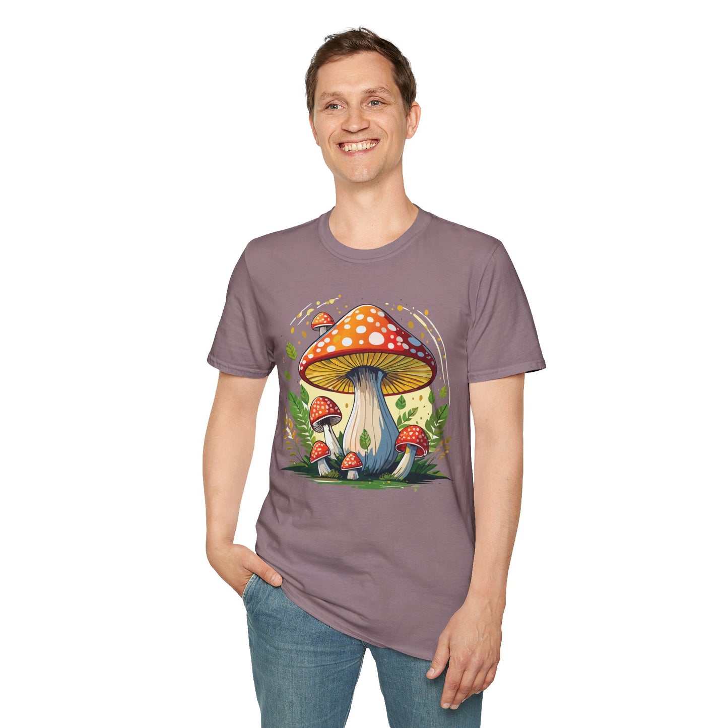 Mashroom Tee Shirt, Mashroom Shirt, Shirt with Funny Mashroom, Shirt with Fungus