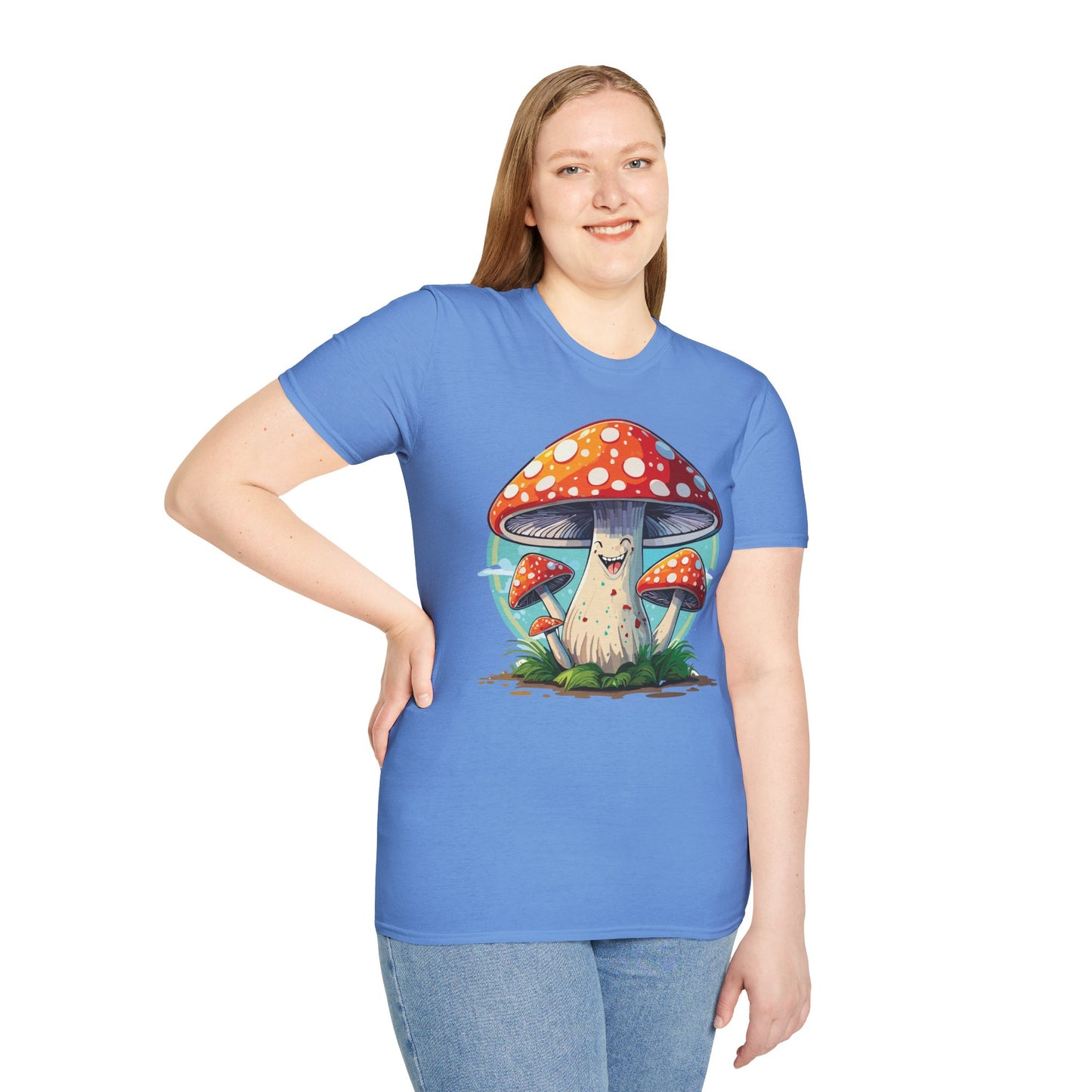 Mashroom Tee Shirt, Mashroom Shirt, Shirt with Funny Mashroom, Shirt with Fungus