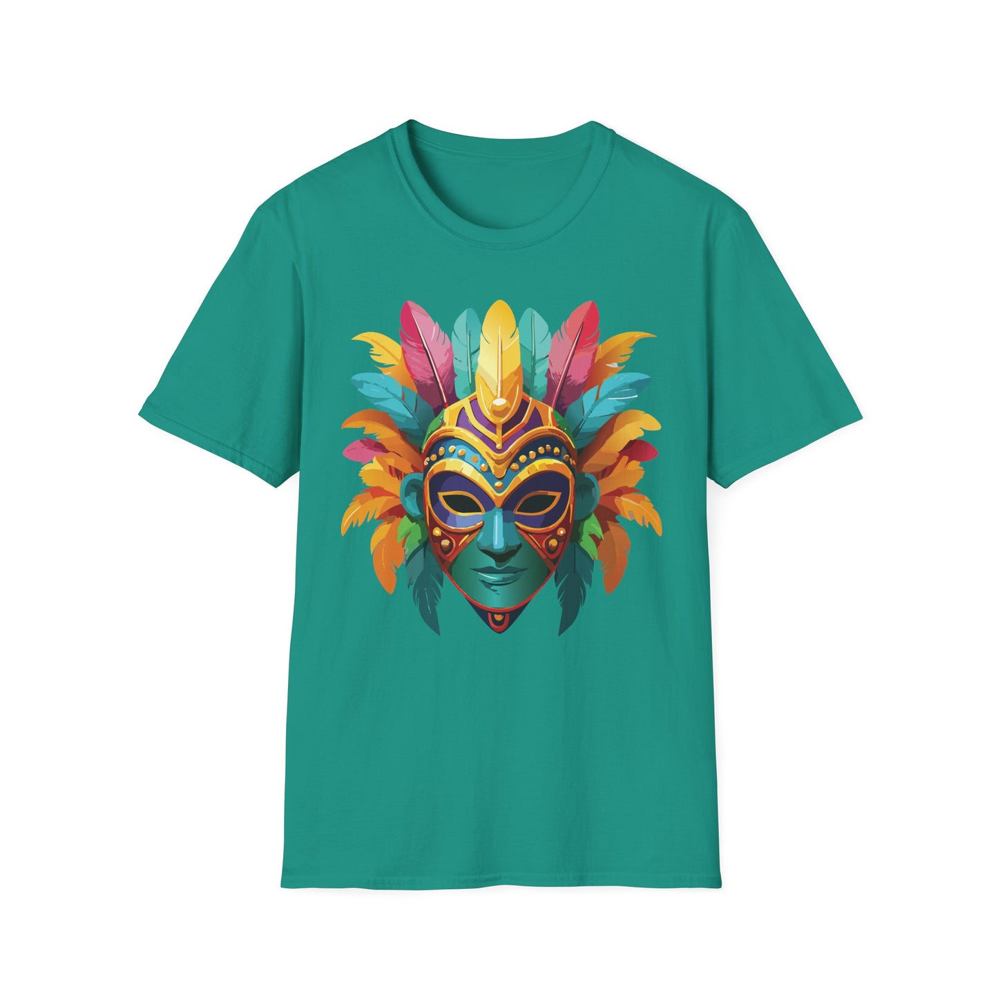 Mask Tee Shirt, Mask Shirt, Shirt with Mask, Masquerade Tees