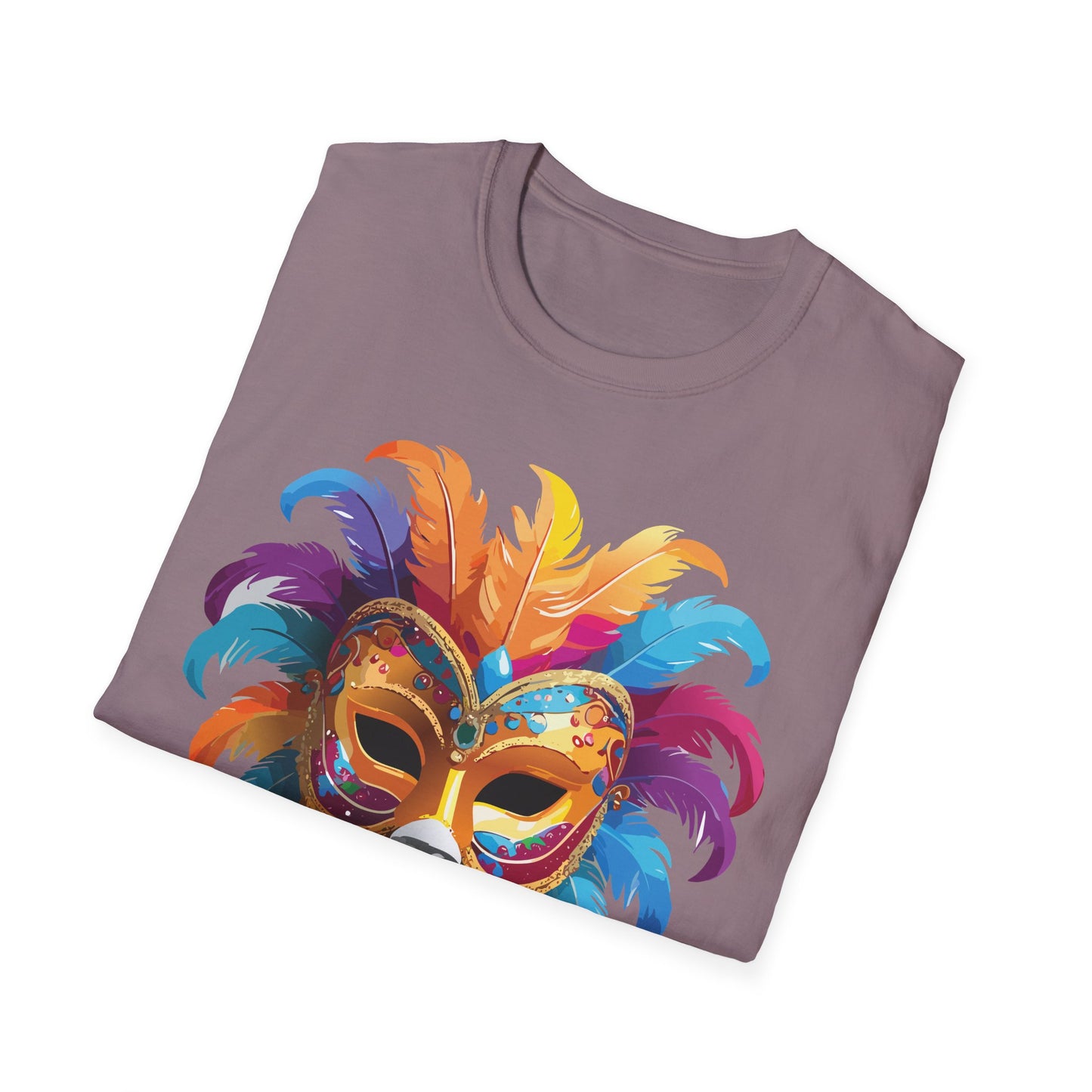 Mask Tee Shirt, Mask Shirt, Shirt with Mask, Masquerade Tees