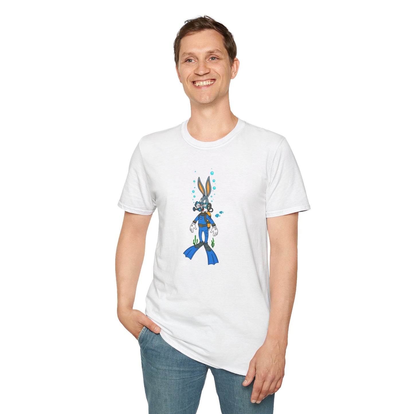 Bugs Bunny Shirt, Bugs Bunny T Shirt, Shirt with Bugs Bunny, T Shirt with Cartoon, Cartoon on T Shirt, Animation Shirt
