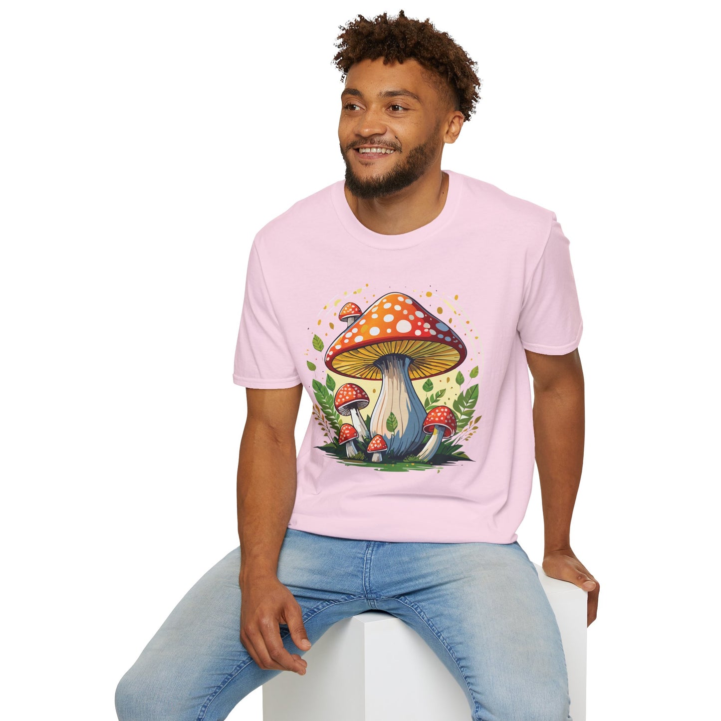 Mashroom Tee Shirt, Mashroom Shirt, Shirt with Funny Mashroom, Shirt with Fungus
