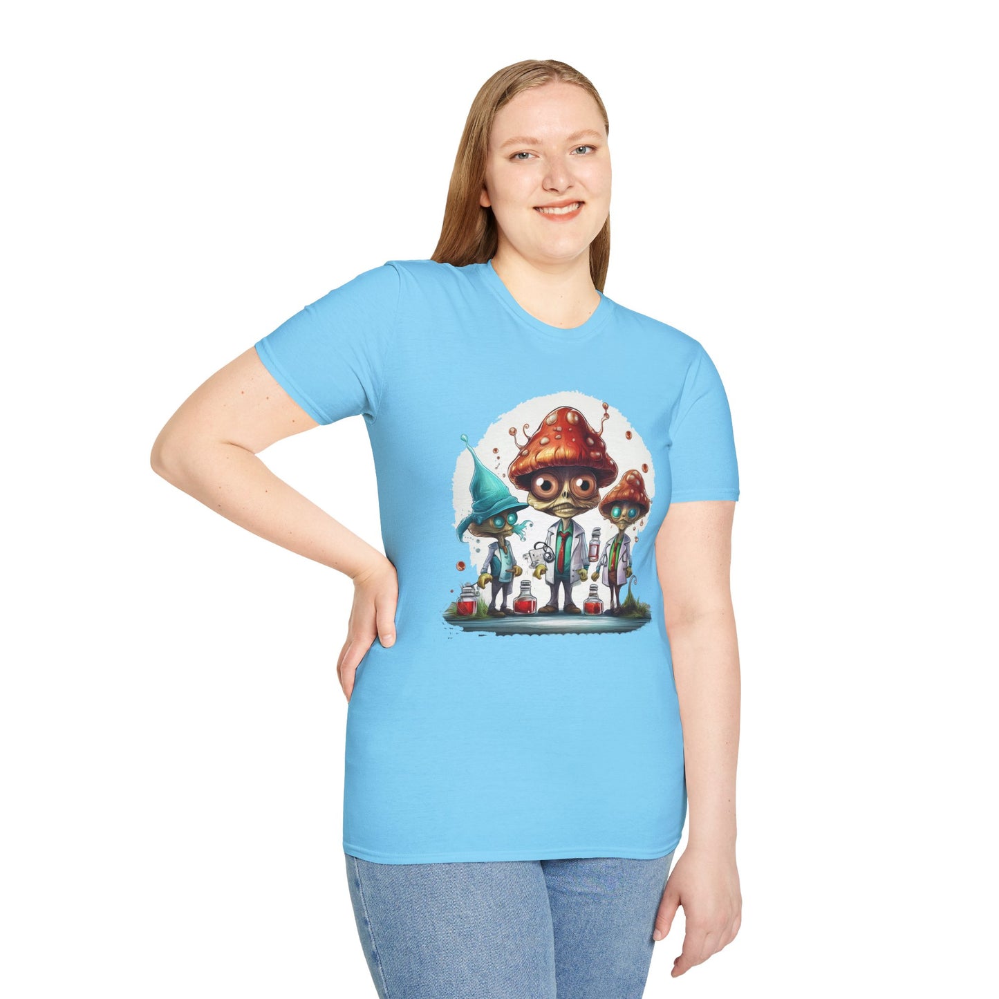 Mashroom Tee Shirt, Mashroom Shirt, Shirt with Funny Mashroom, Shirt with Fungus