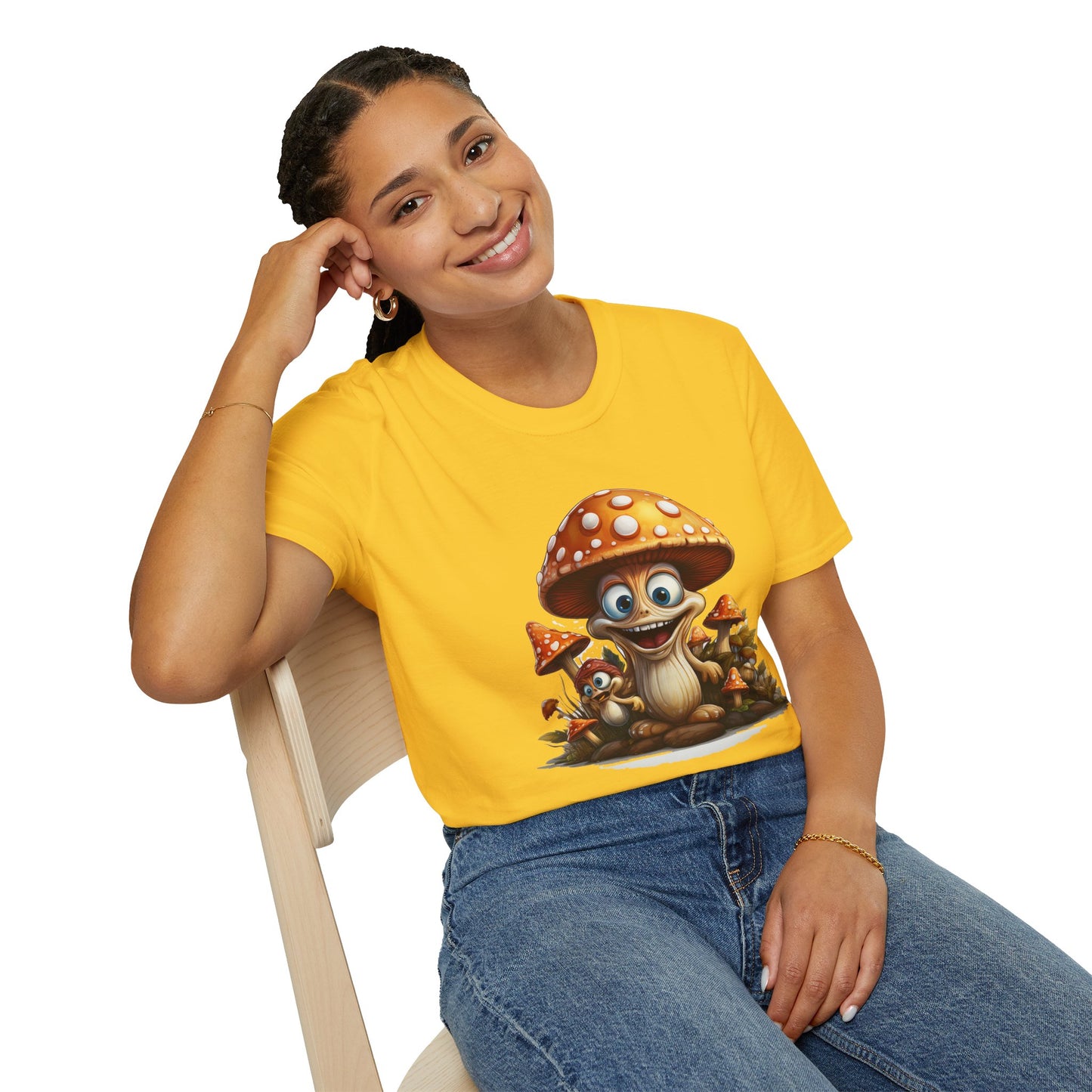 Mashroom Tee Shirt, Mashroom Shirt, Shirt with Funny Mashroom, Shirt with Fungus