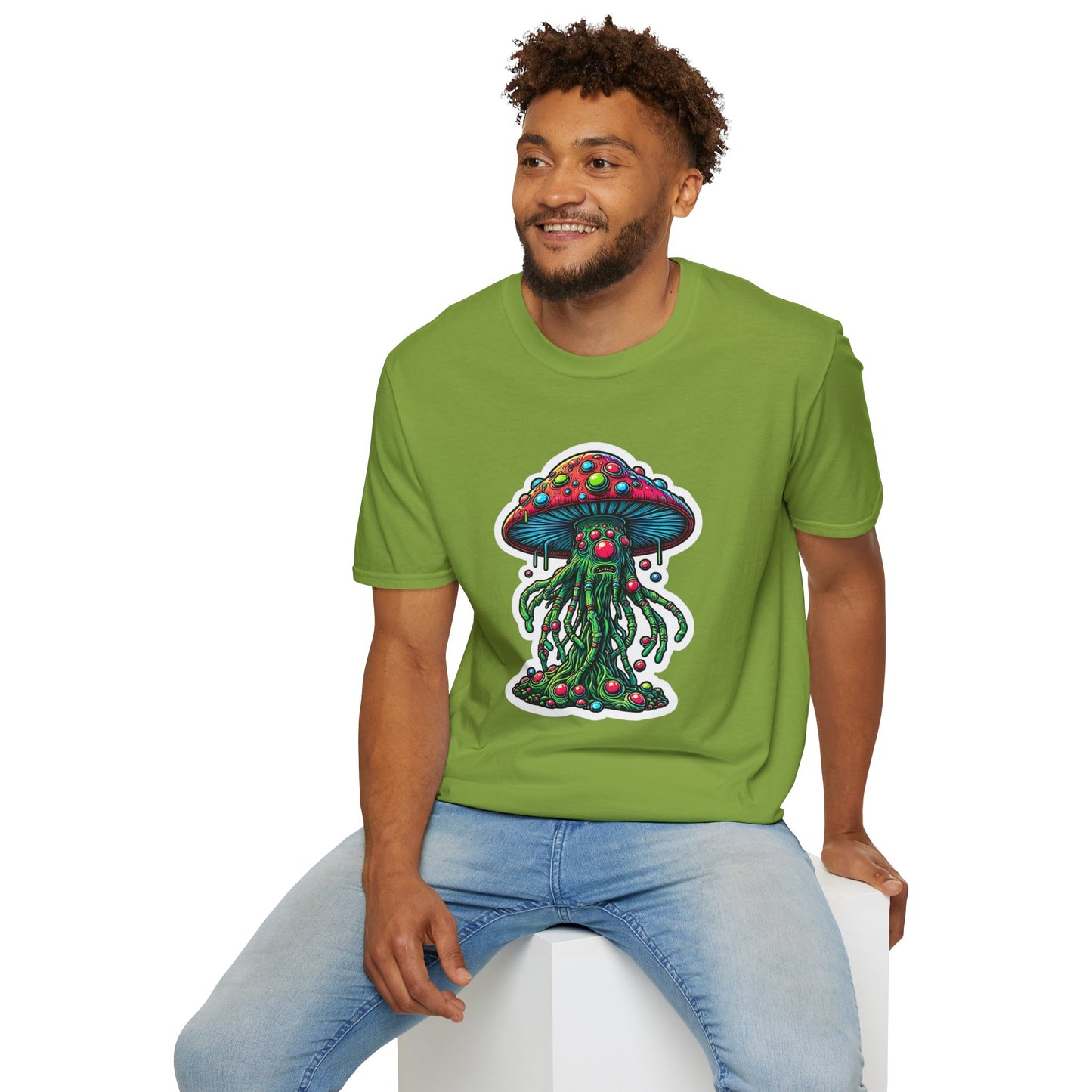 Mashroom Tee Shirt, Mashroom Shirt, Shirt with Funny Mashroom, Shirt with Fungus