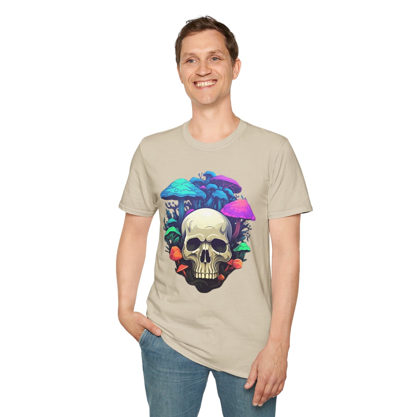 Skull Tee Shirt, Skeleton Shirt, Shirt with Skull, Shirt with Skeleton