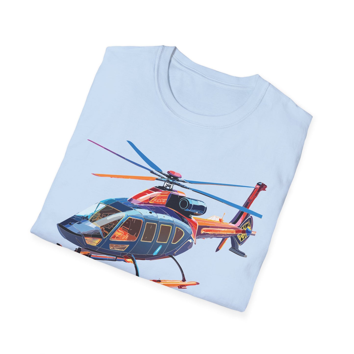 Chopper Shirt, Helicopter Shirt, Shirt with Helicopter, T Shirt with Chopper