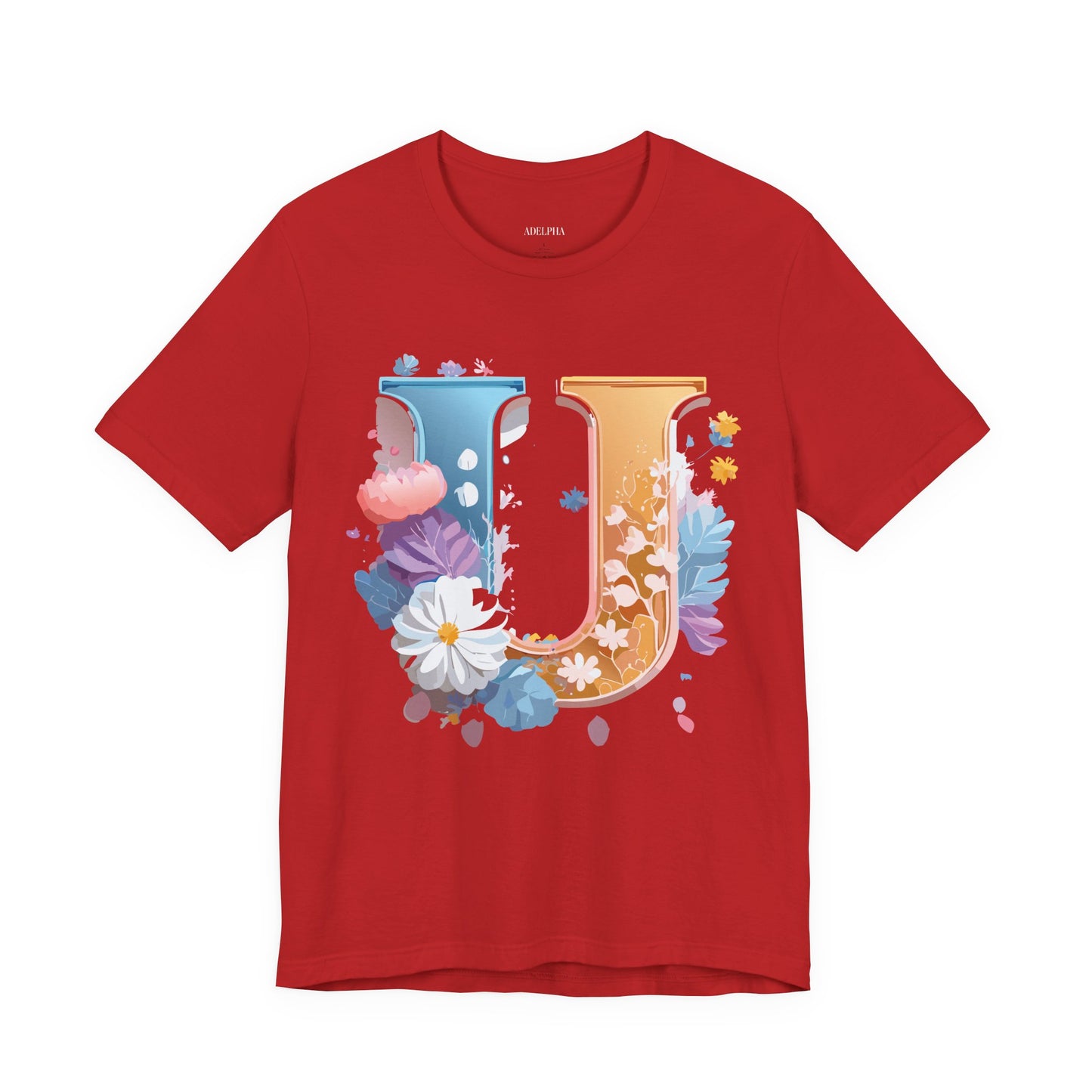 Letter Shirt, Letter U Shirt
