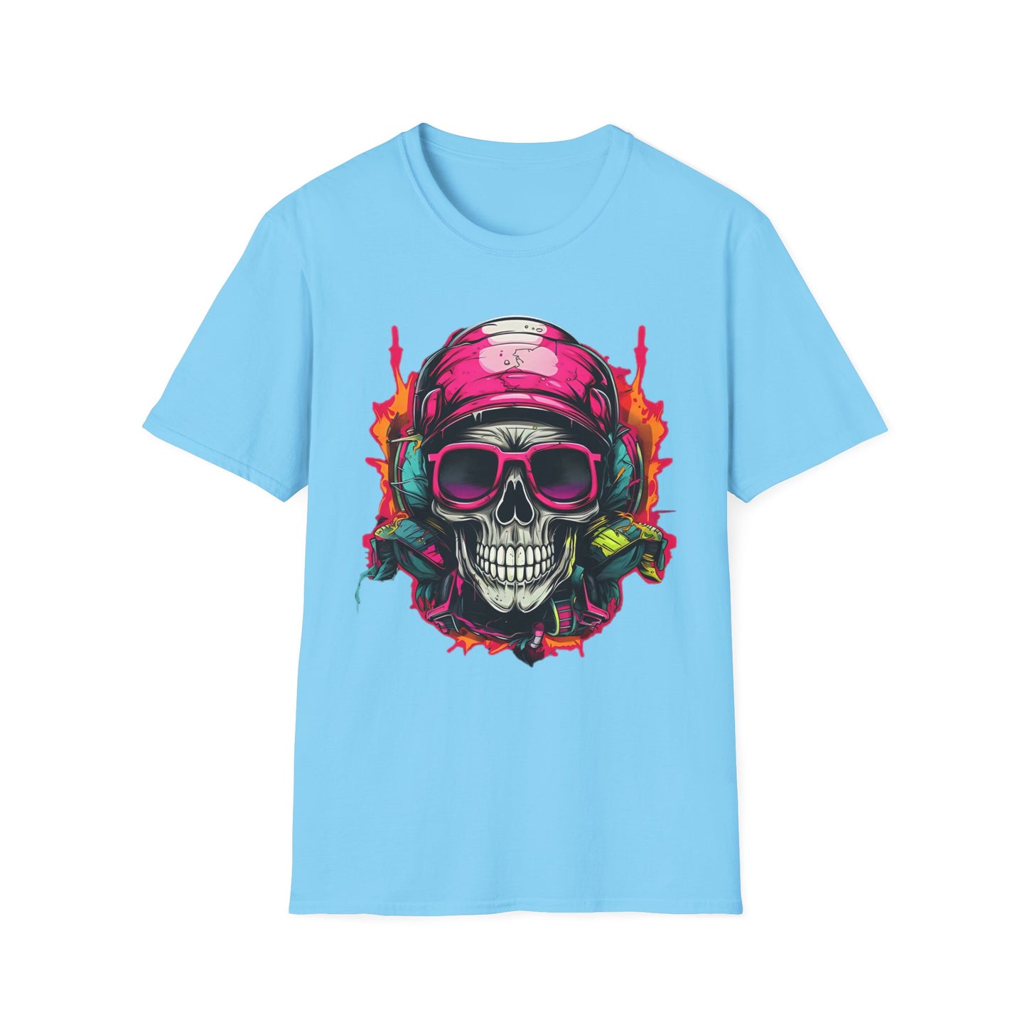 Skull Tee Shirt, Skeleton Shirt, Shirt with Skull, Shirt with Skeleton