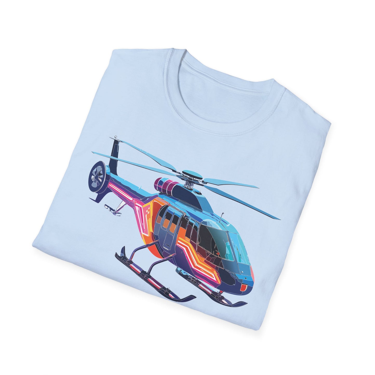 Chopper Shirt, Helicopter Shirt, Shirt with Helicopter, T Shirt with Chopper