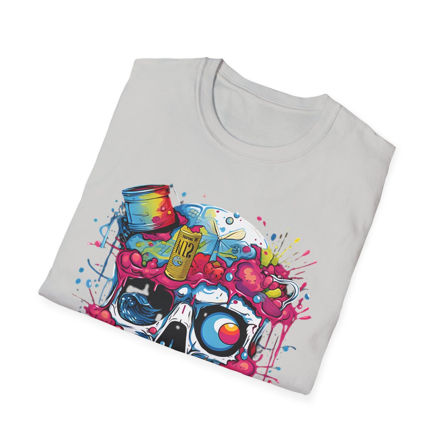 Skull Tee Shirt, Skeleton Shirt, Shirt with Skull, Shirt with Skeleton