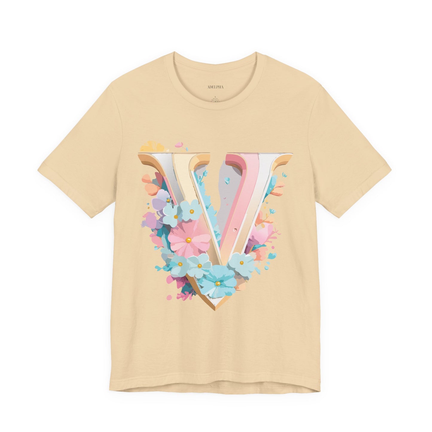 Letter Shirt, Letter V Shirt