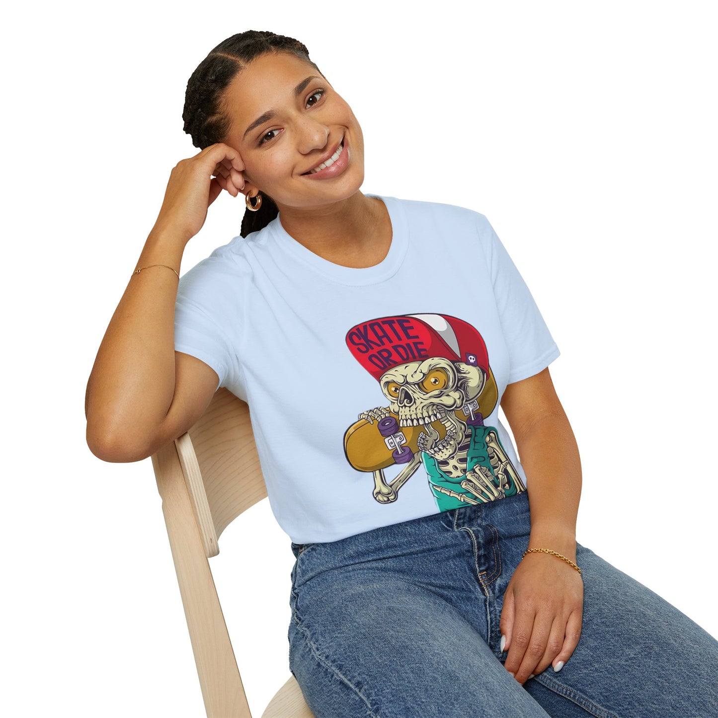 Skull Tee Shirt, Skeleton Shirt, Shirt with Skull, Shirt with Skeleton